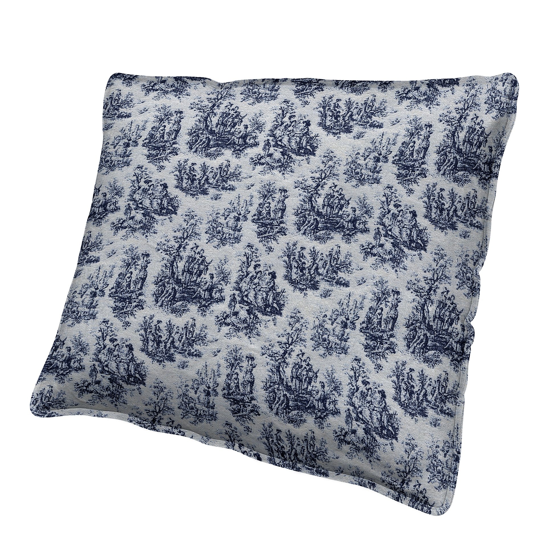 Cushion Cover, Dark Blue, Boucle & Texture - Bemz