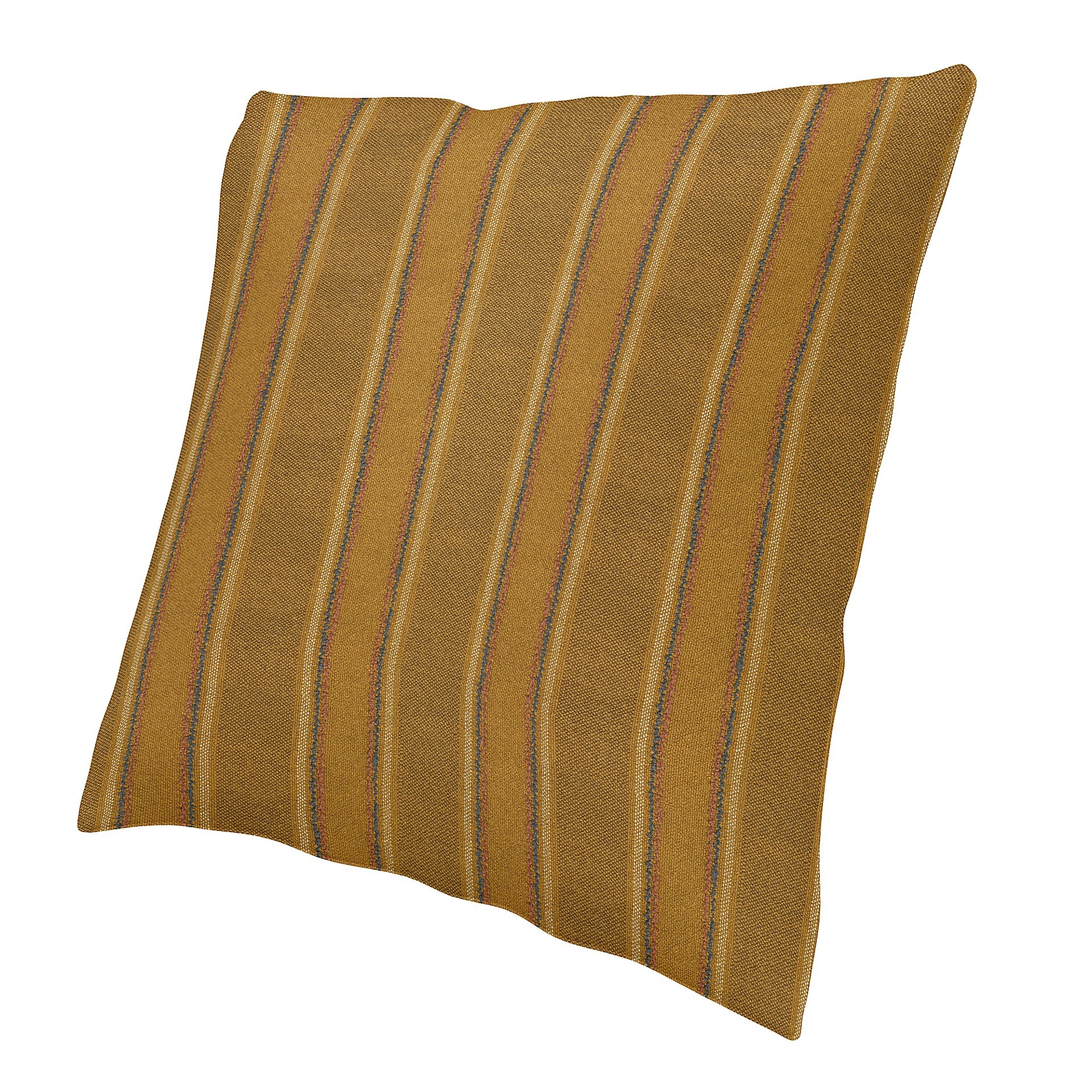 Cushion cover , Mustard Stripe, Cotton - Bemz