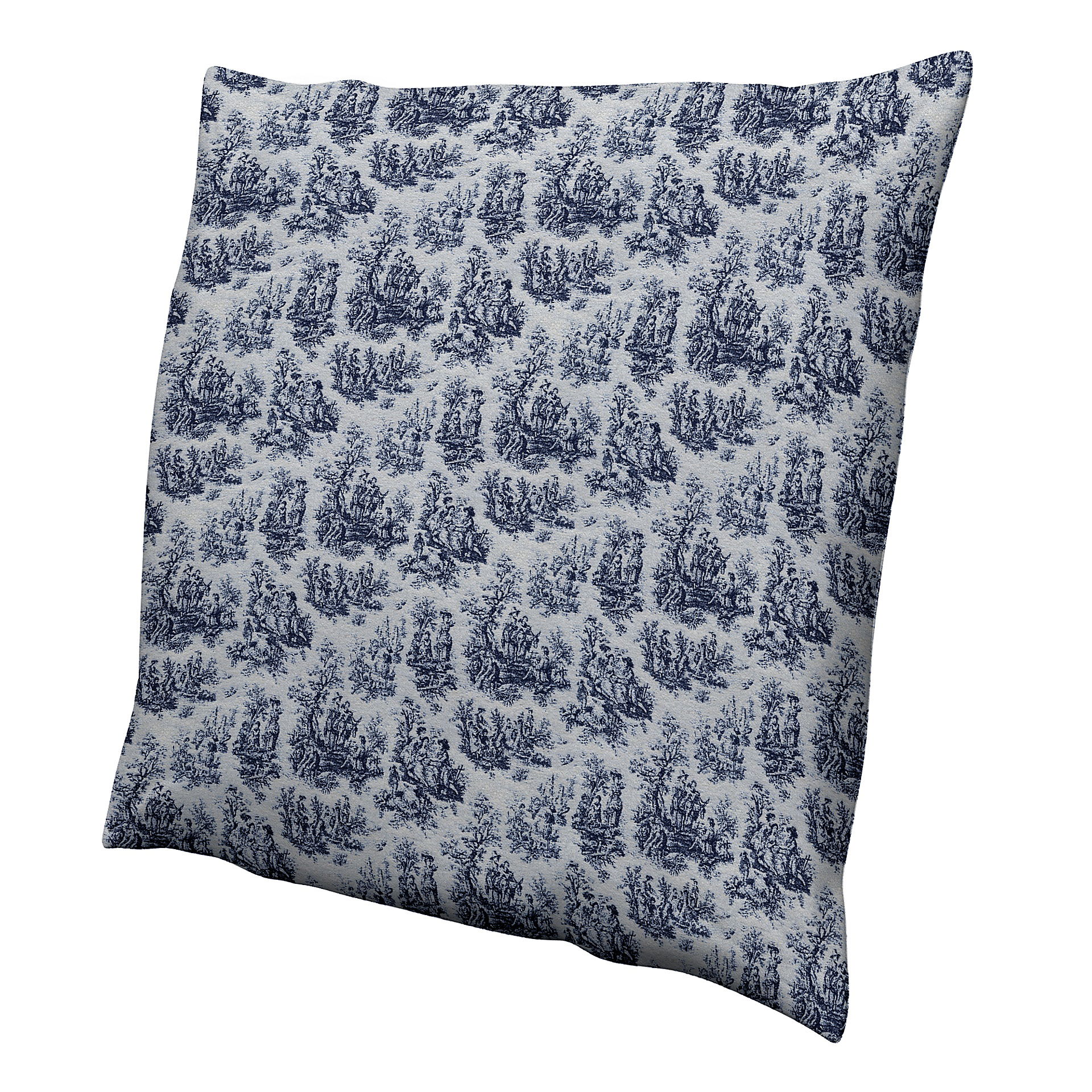 Cushion Cover, Dark Blue, Bouclé & Texture - Bemz