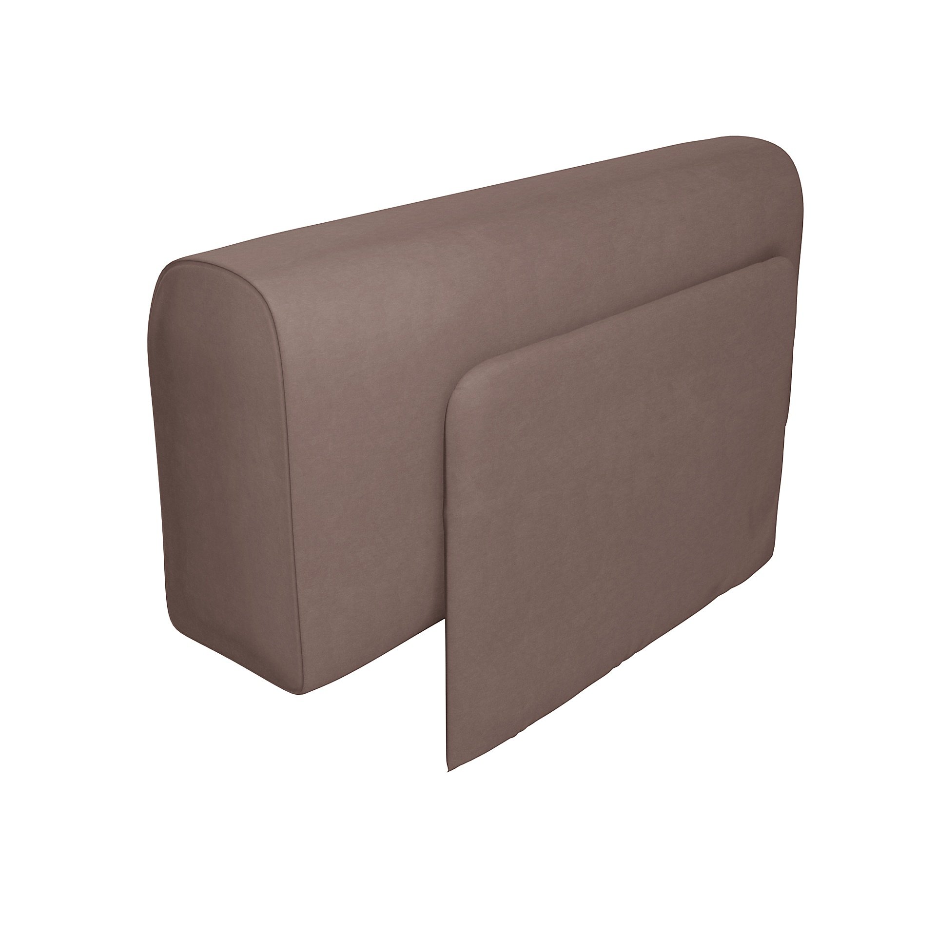 IKEA - Delaktig Armrest with Cushion Cover, Lavender, Velvet - Bemz