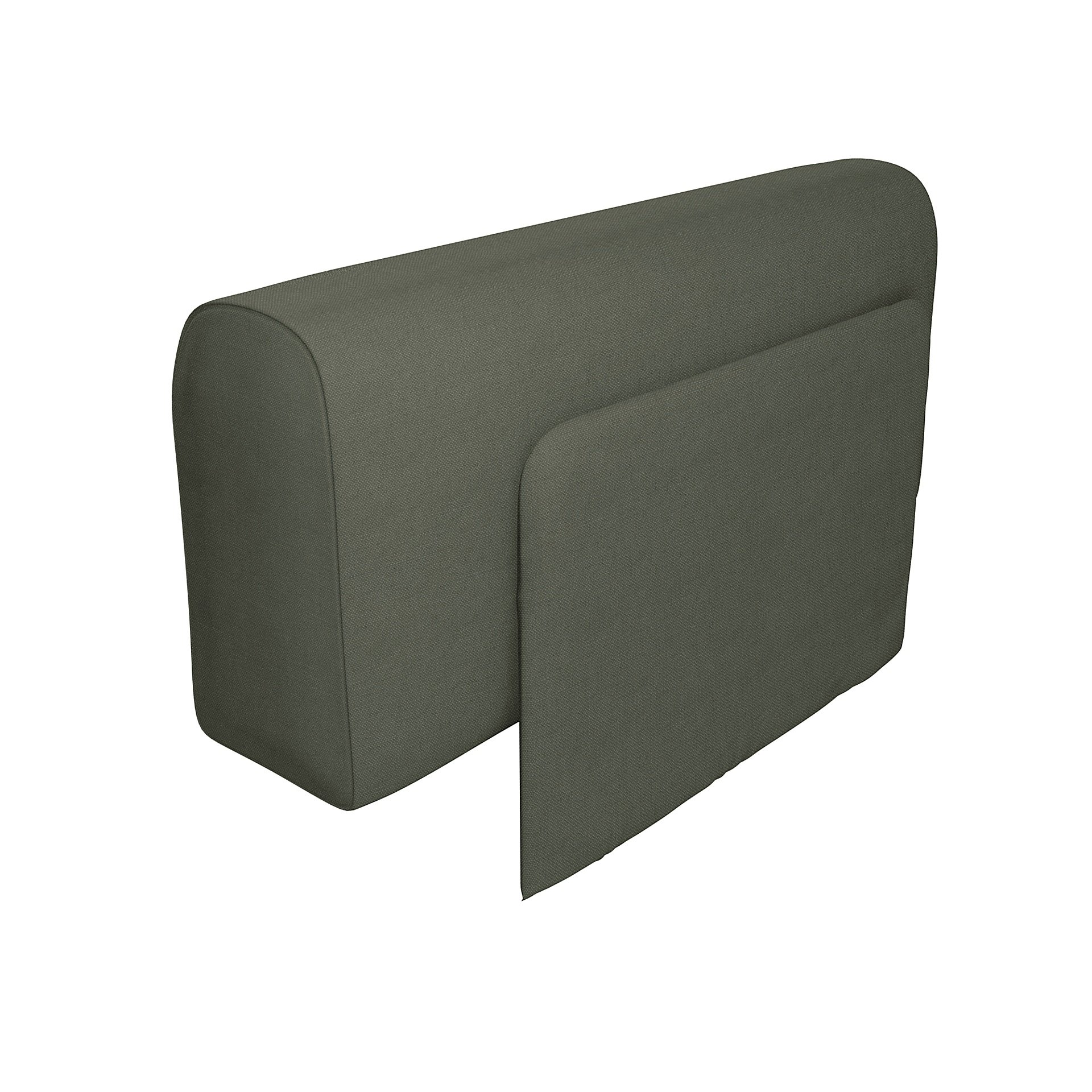 IKEA - Delaktig Armrest with Cushion Cover, Rosemary, Linen - Bemz