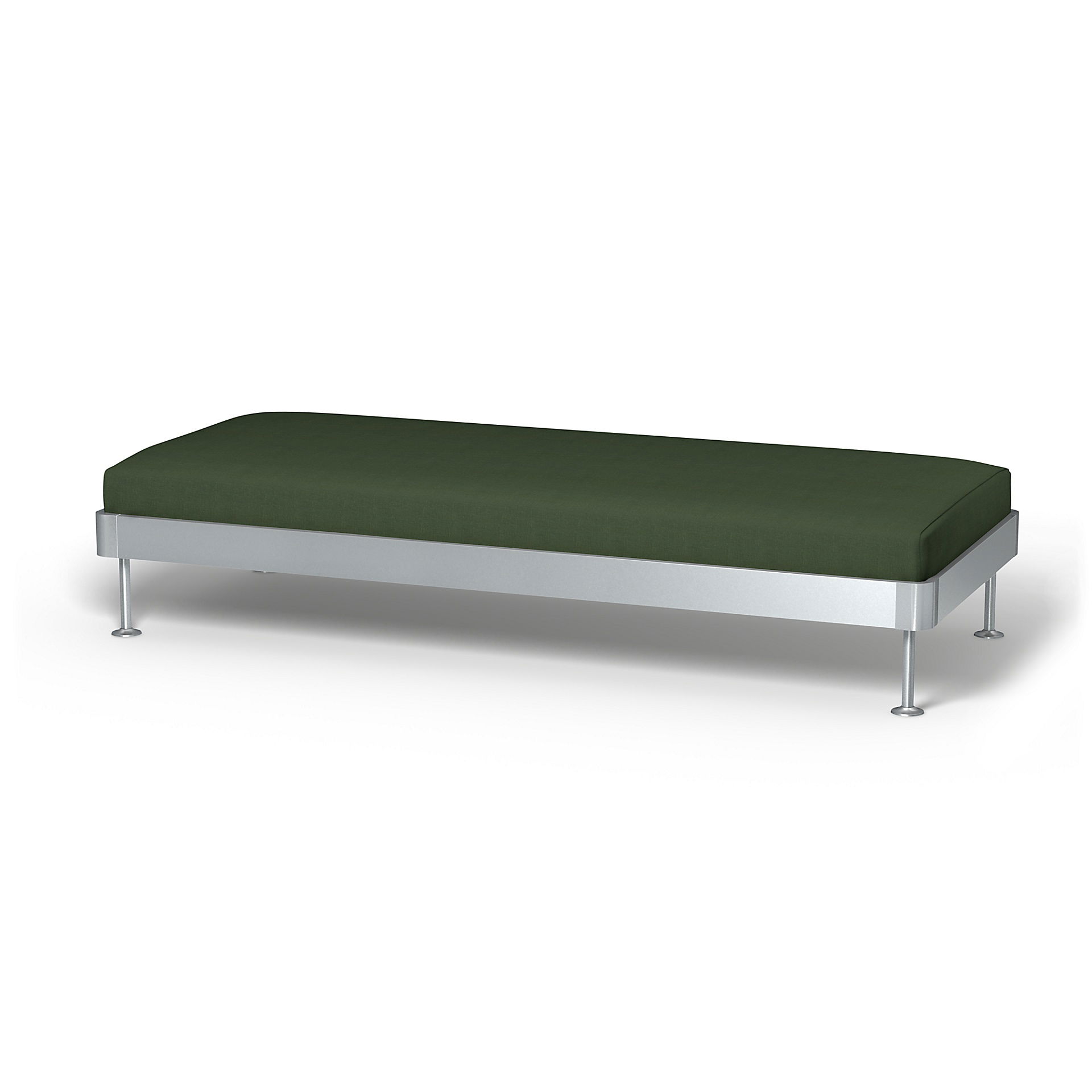 IKEA - Delaktig 3 Seat Platform Cover, Moss, Linen - Bemz