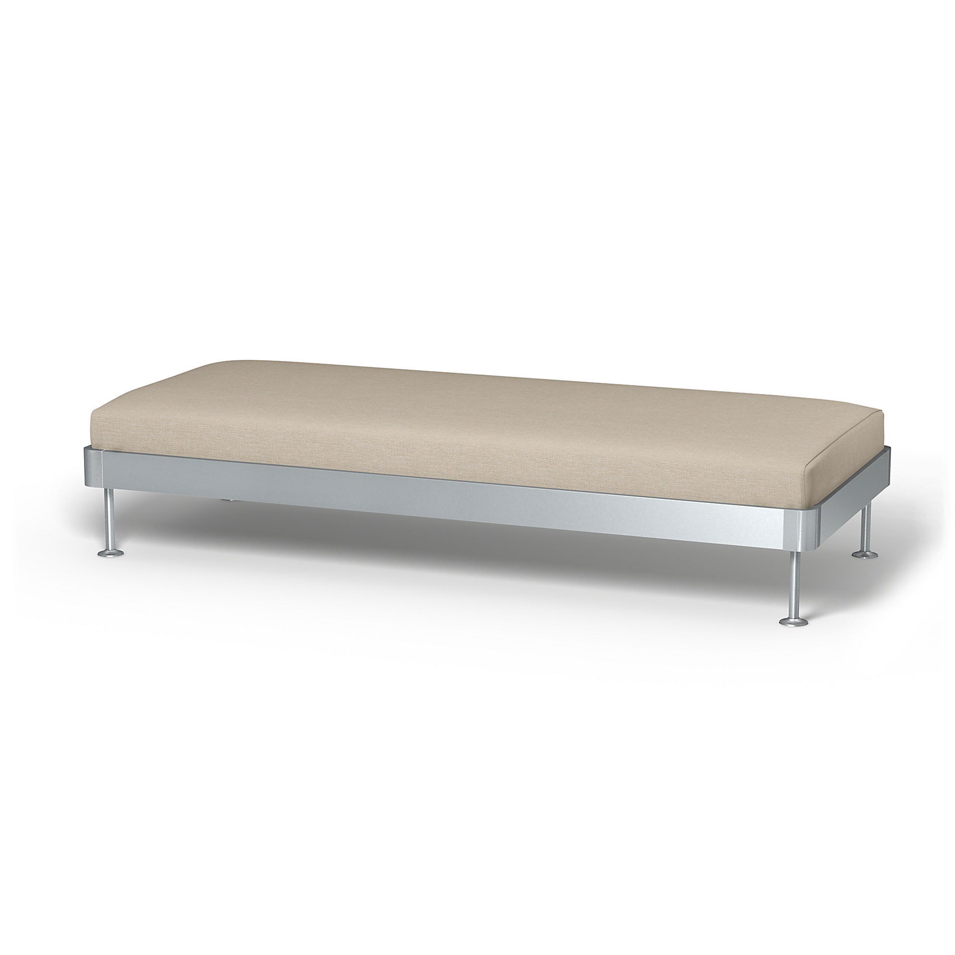 IKEA - Överdrag till Delaktig 3-sitsplattform, Natural, BOUCLÉ & TEXTUR - Bemz