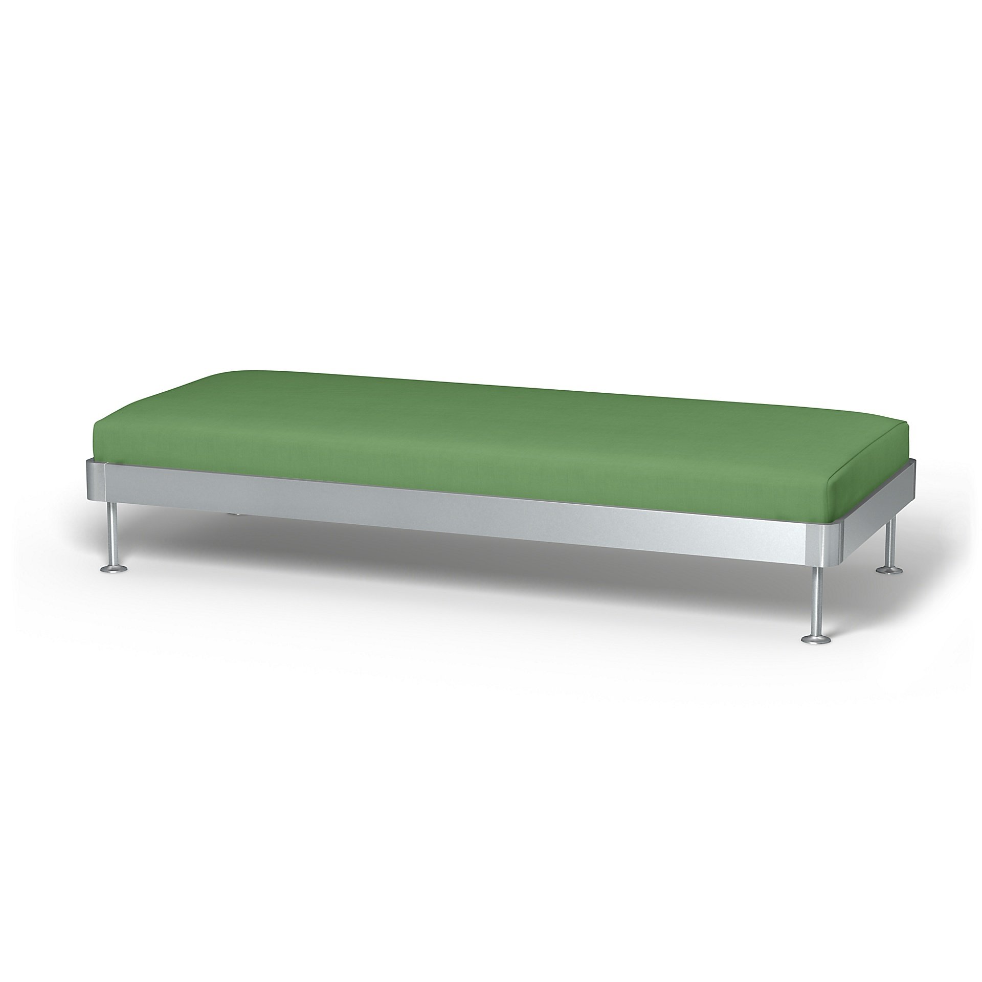 IKEA - Delaktig 3 Seat Platform Cover, Apple Green, Linen - Bemz