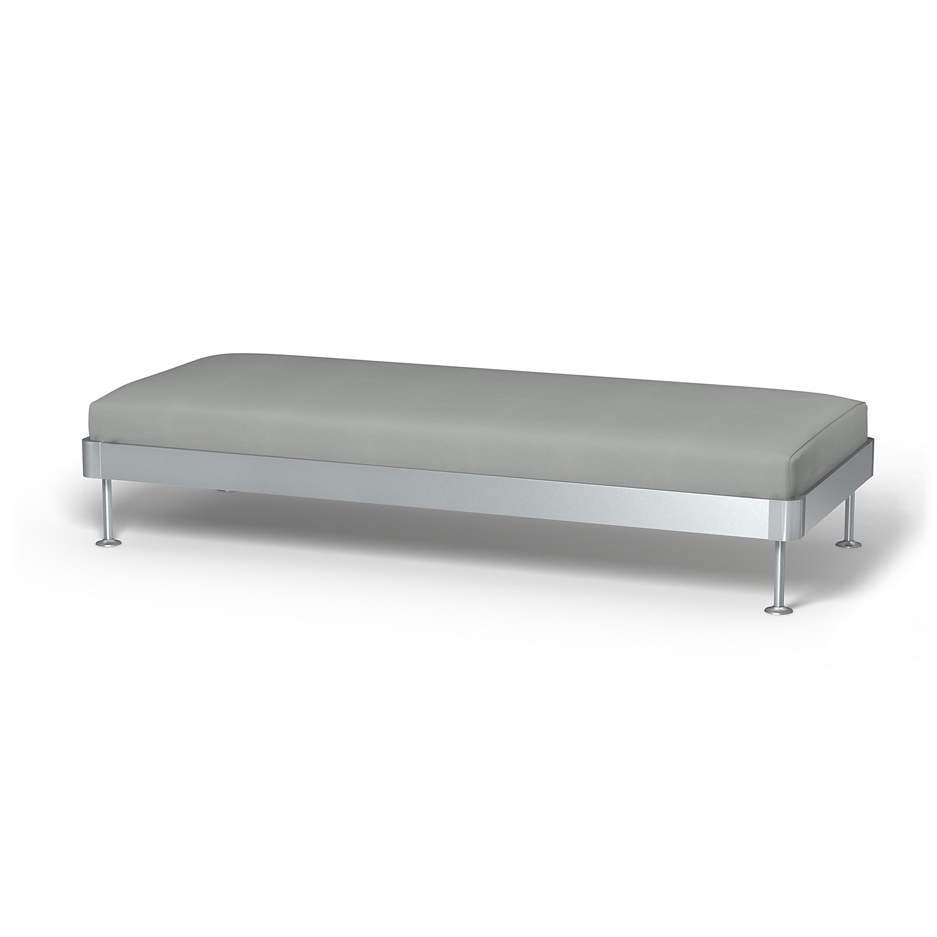 IKEA - Delaktig 3 Seat Platform Cover, Silver Grey, Cotton - Bemz