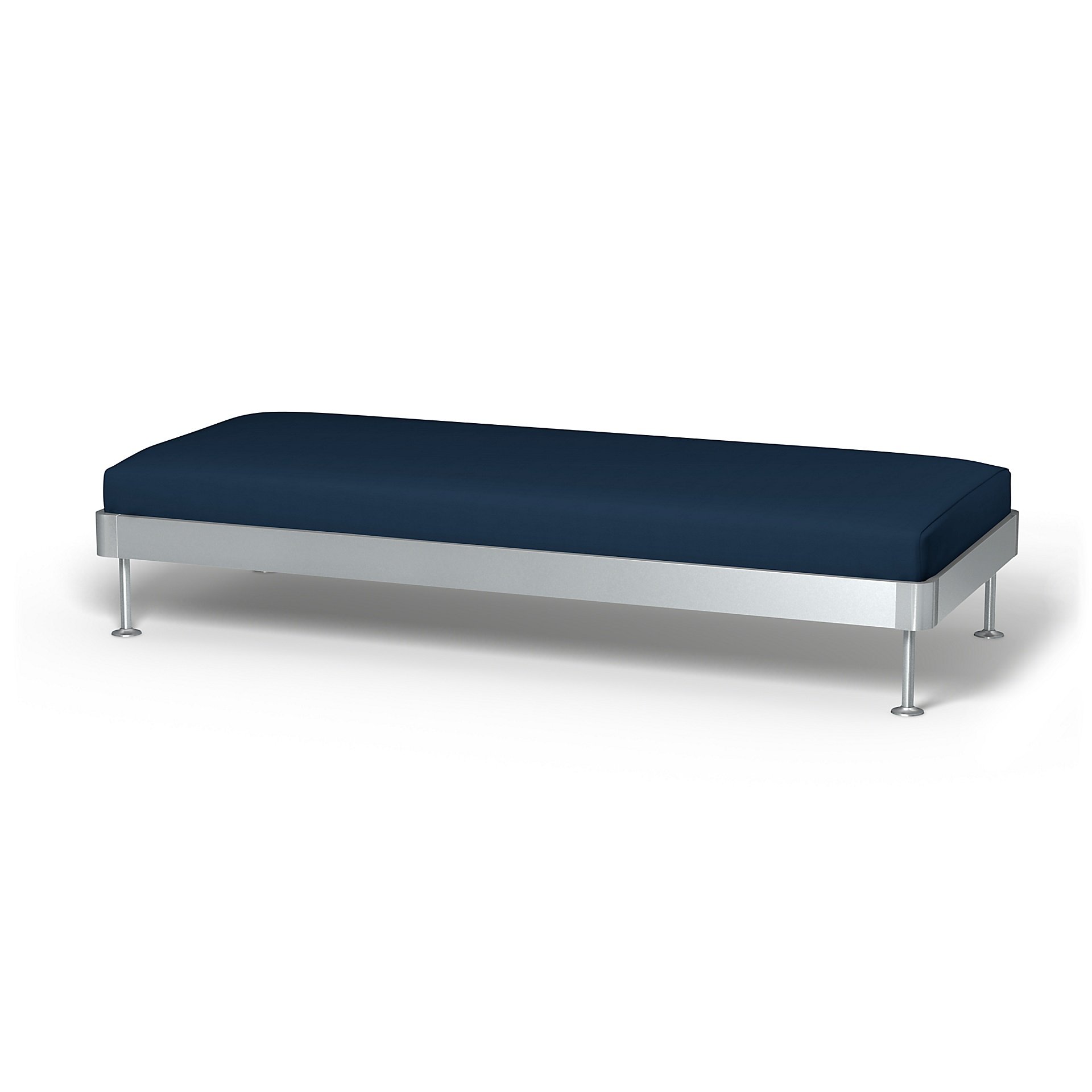 IKEA - Delaktig 3 Seat Platform Cover, Deep Navy Blue, Cotton - Bemz