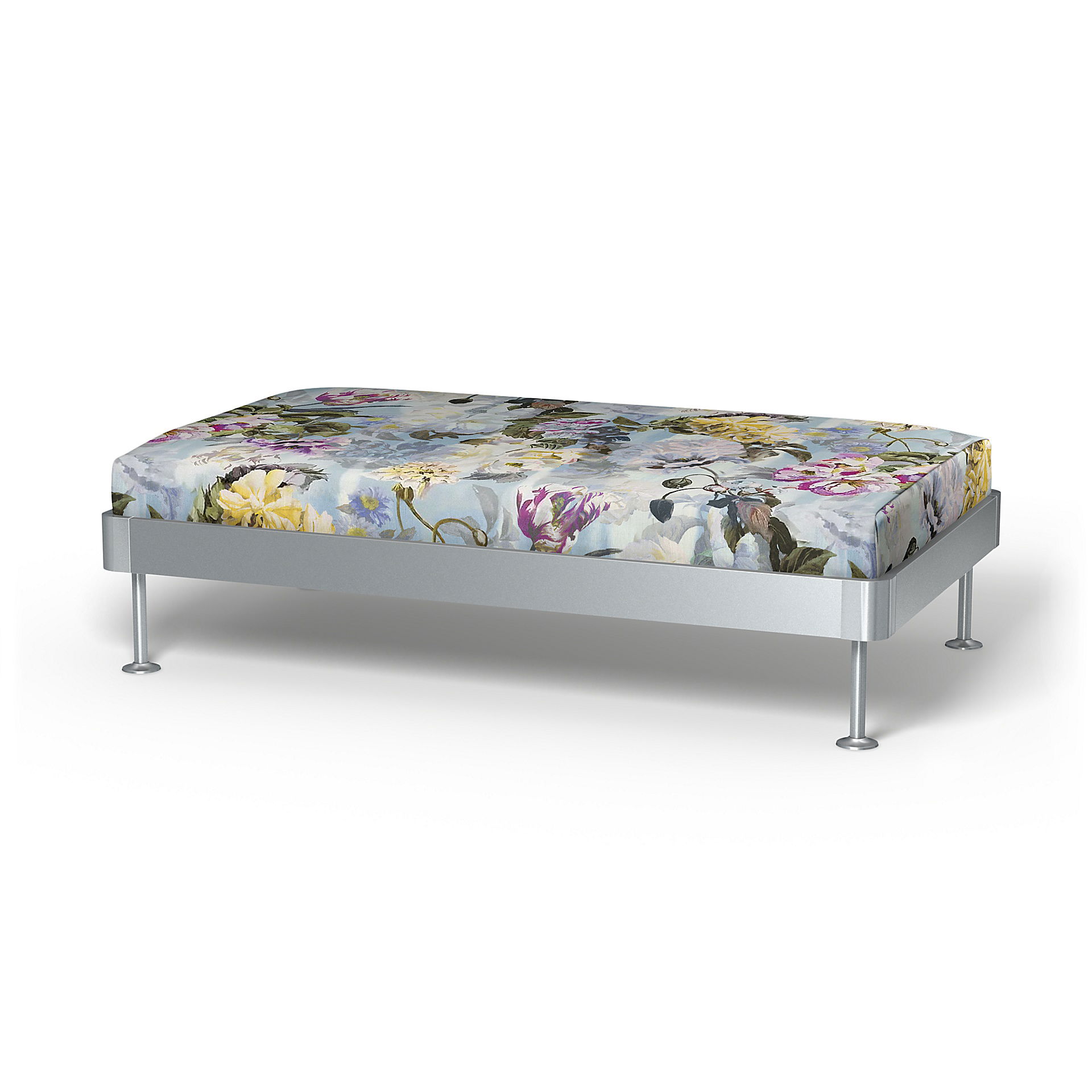IKEA - Delaktig 2 Seat Platform Cover, Sky, Linen - Bemz