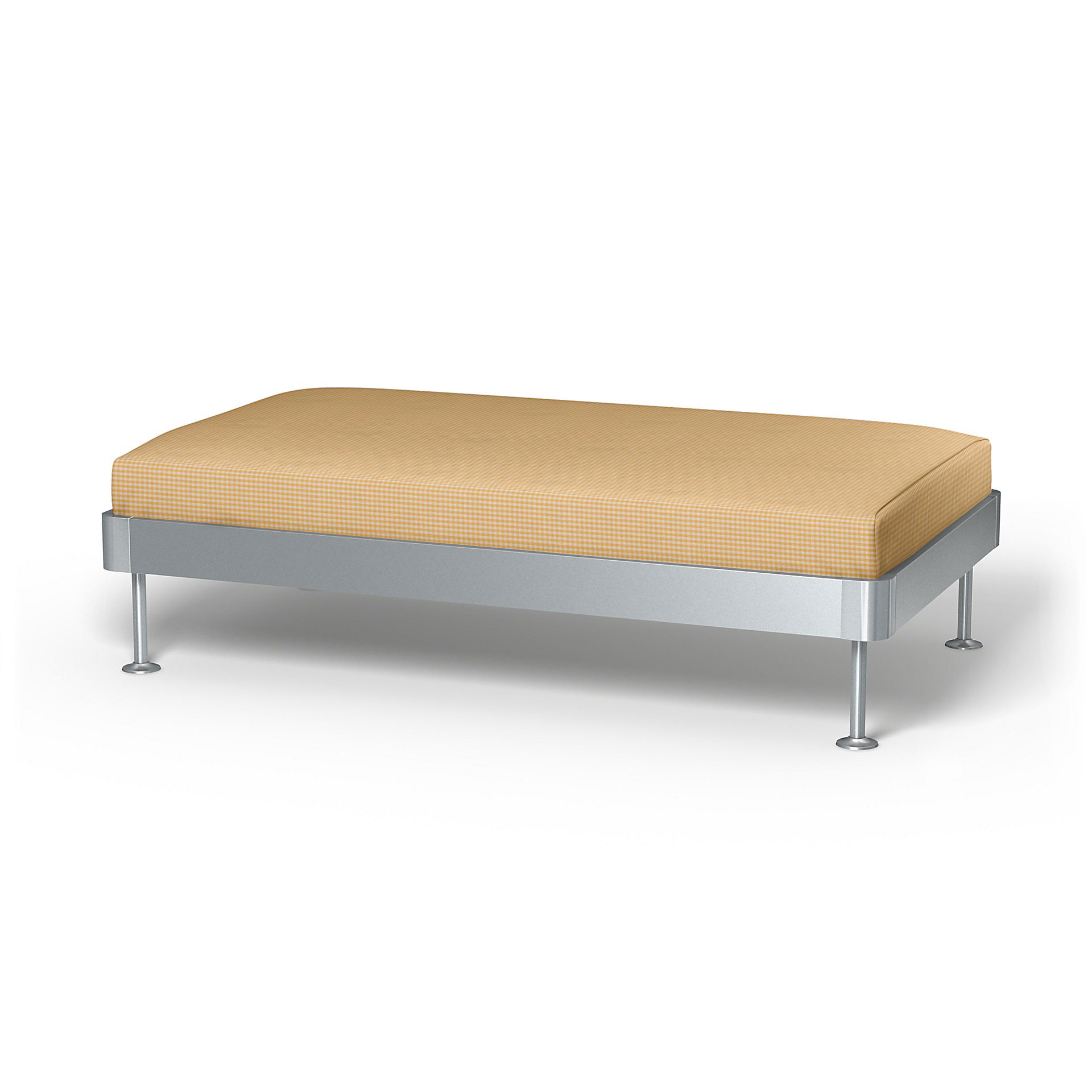 IKEA - Delaktig 2 Seat Platform Cover, Sun Yellow, Cotton - Bemz