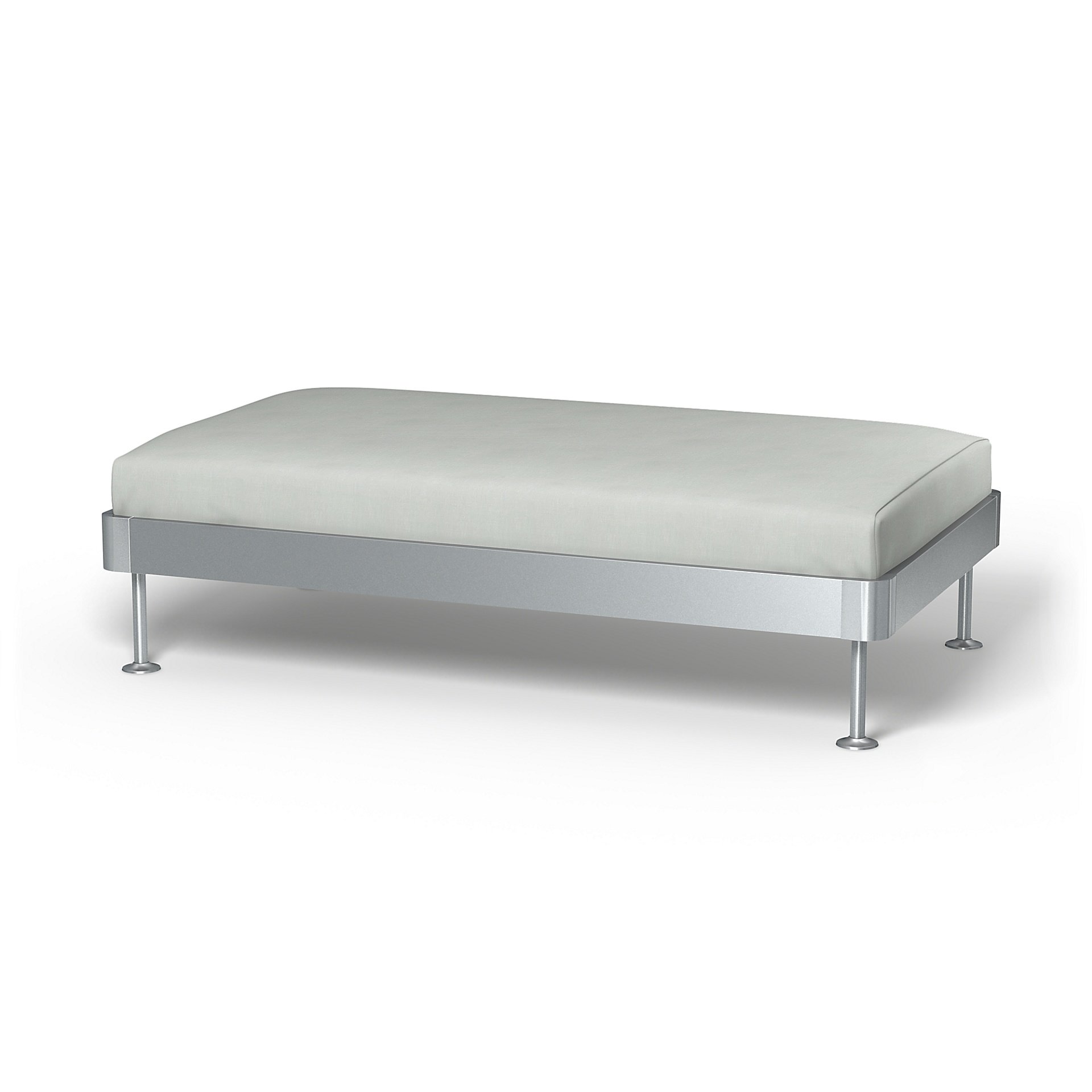 IKEA - Delaktig 2 Seat Platform Cover, Silver Grey, Linen - Bemz