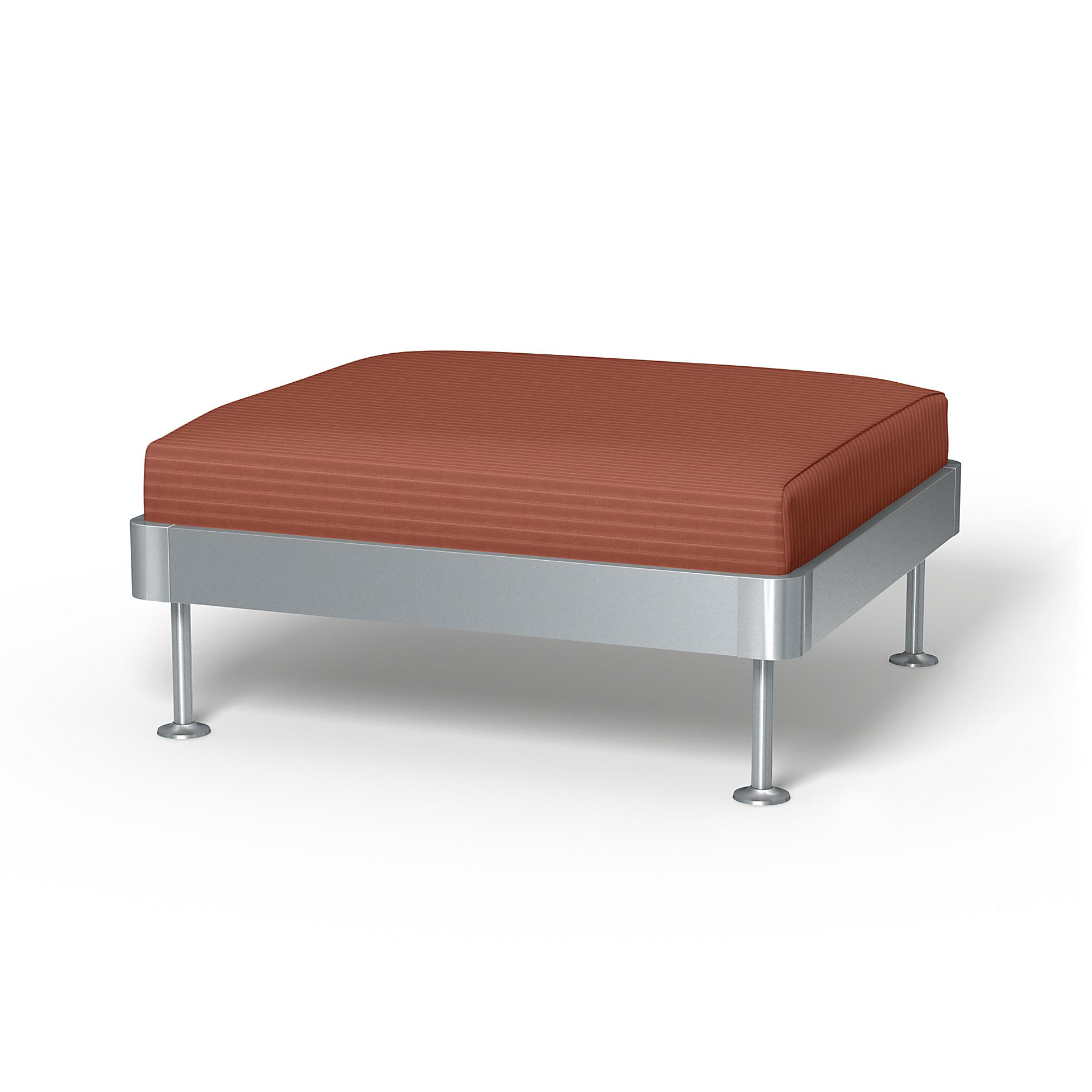 IKEA - Housse de fauteuil plateforme Delaktig, Retro Pink, Velours Côtelé - Bemz