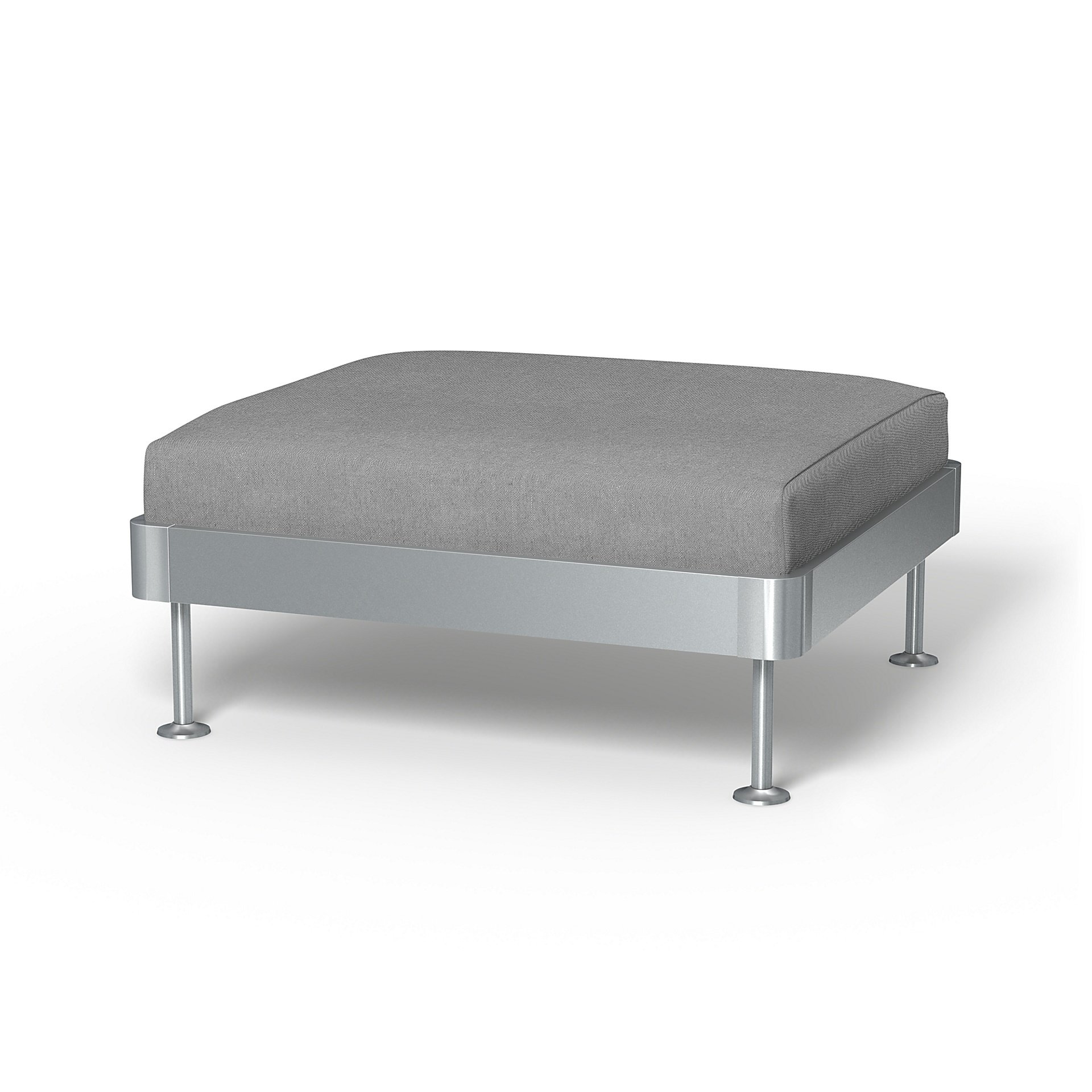IKEA - Delaktig 1 Seat Platform Cover, Graphite, Linen - Bemz