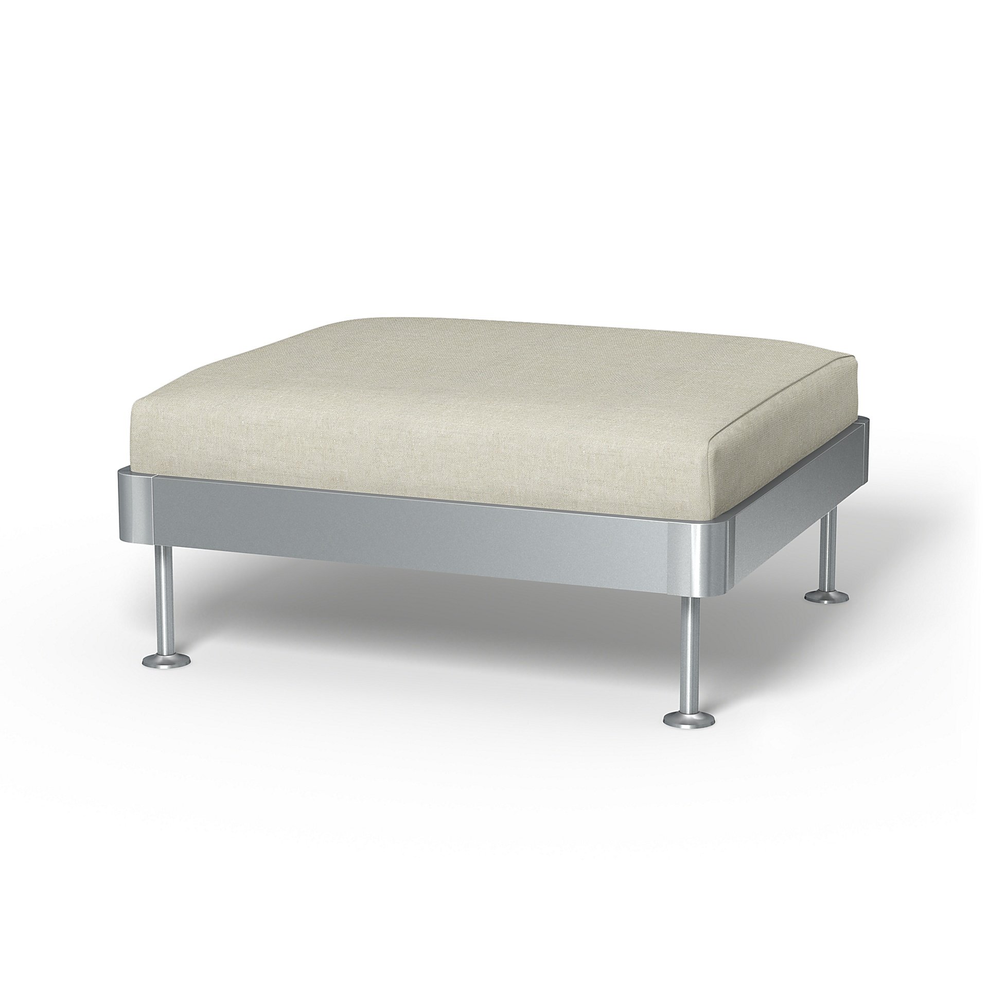 IKEA - Delaktig 1 Seat Platform Cover, Natural, Linen - Bemz