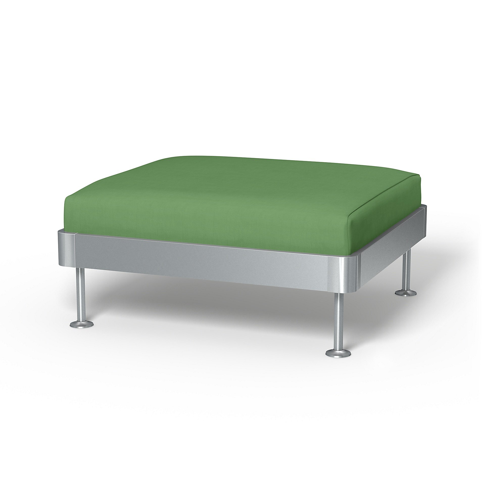 IKEA - Delaktig 1 Seat Platform Cover, Apple Green, Linen - Bemz