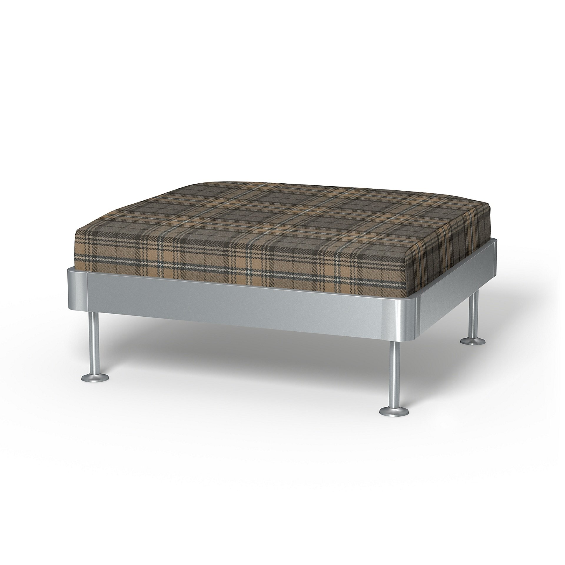IKEA - Delaktig 1 Seat Platform Cover, Bark Brown, Wool - Bemz