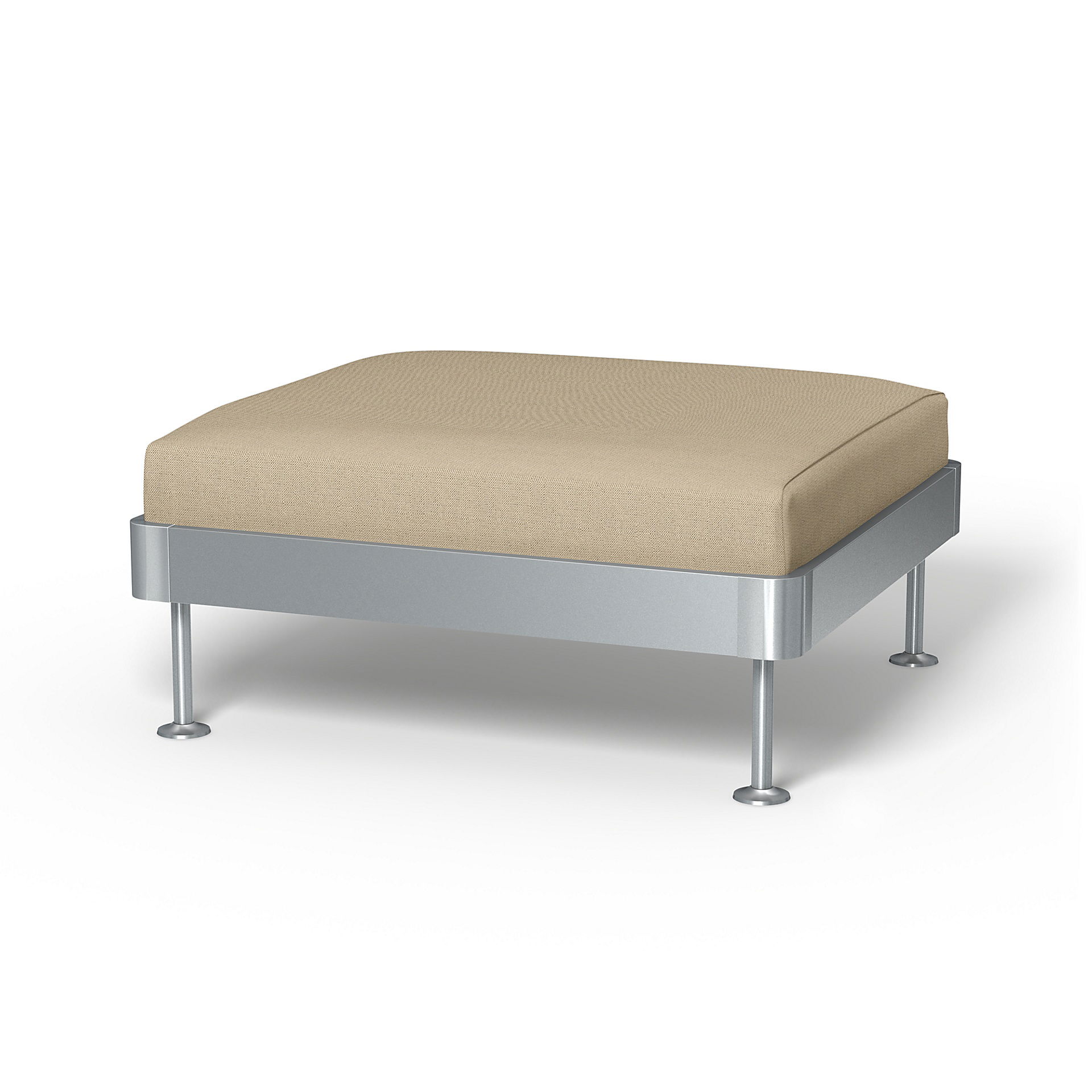 IKEA - Överdrag till Delaktig 1-sitsplattform, Unbleached, Linne - Bemz