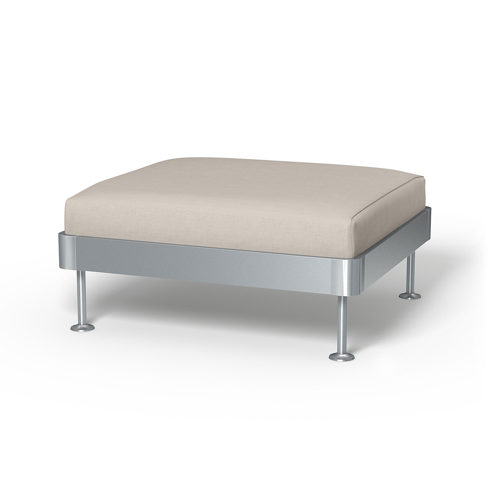 IKEA - Delaktig 1 Seat Platform Cover, Chalk, Linen - Bemz