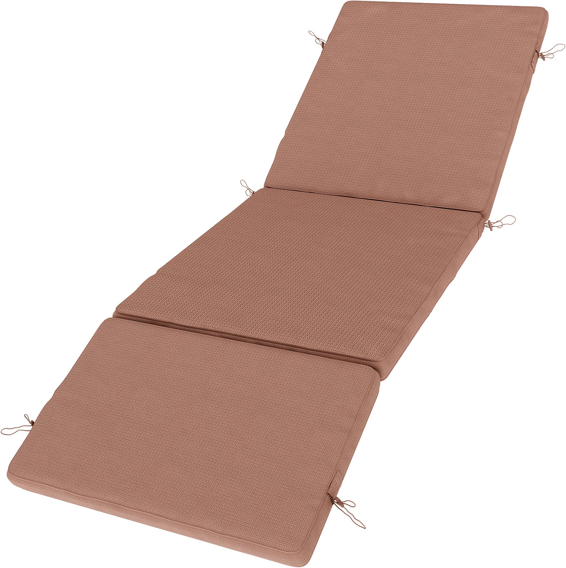IKEA - Duvholmen Sunbed Cushion Cover , Dusty Pink, Outdoor - Bemz