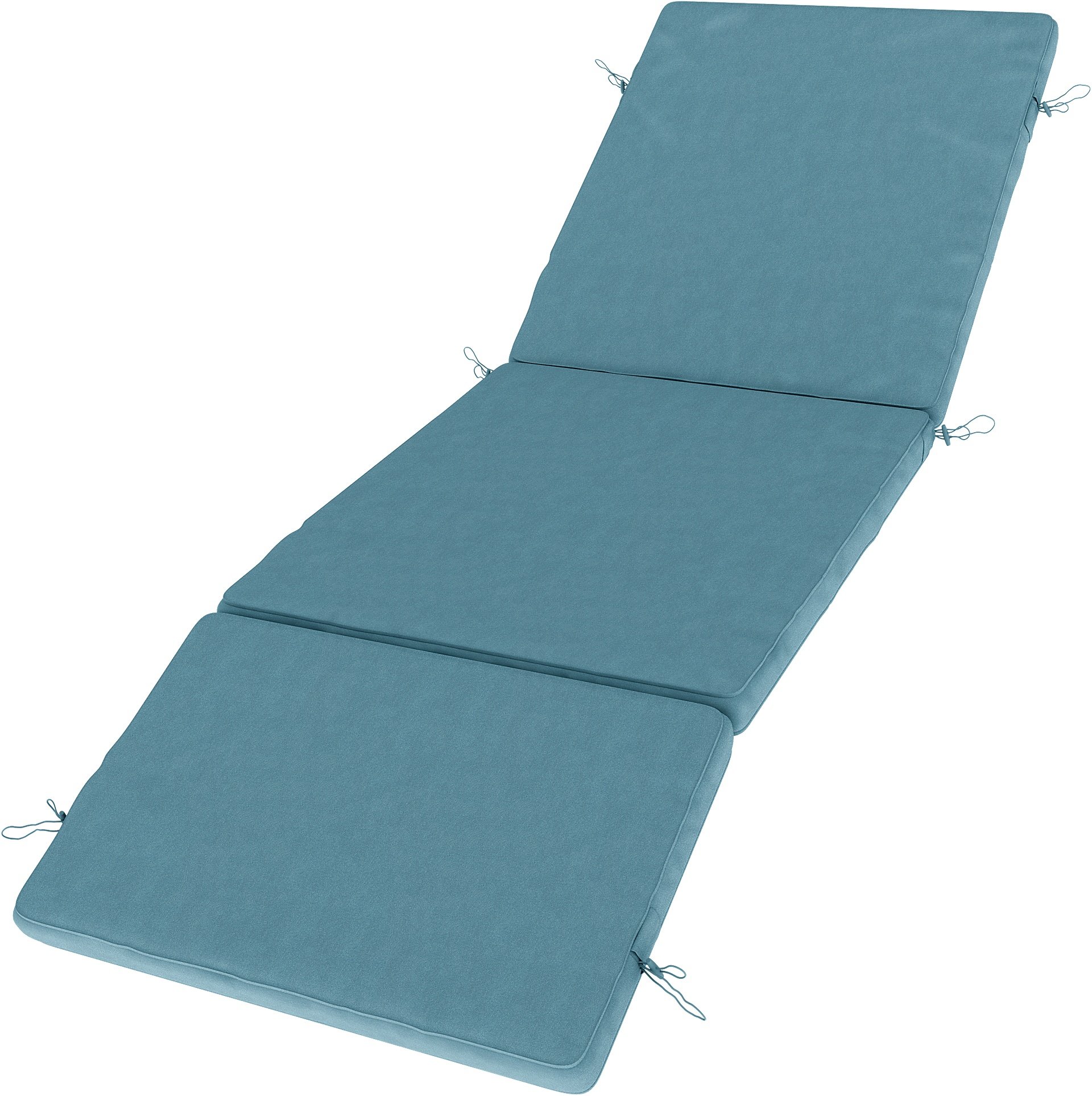 IKEA - Duvholmen Sunbed Cushion Cover , Dusk Blue, Outdoor - Bemz
