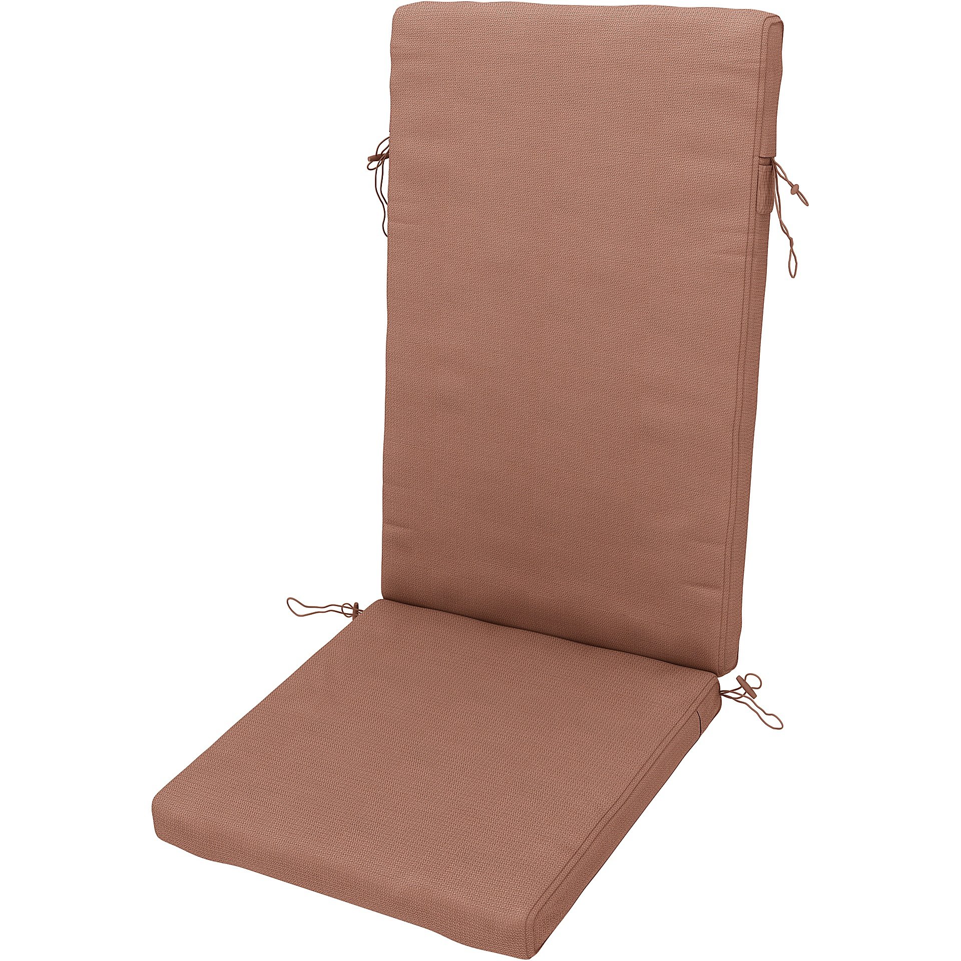 IKEA - Duvholmen Position Chair Cushion Cover , Dusty Pink, Outdoor - Bemz