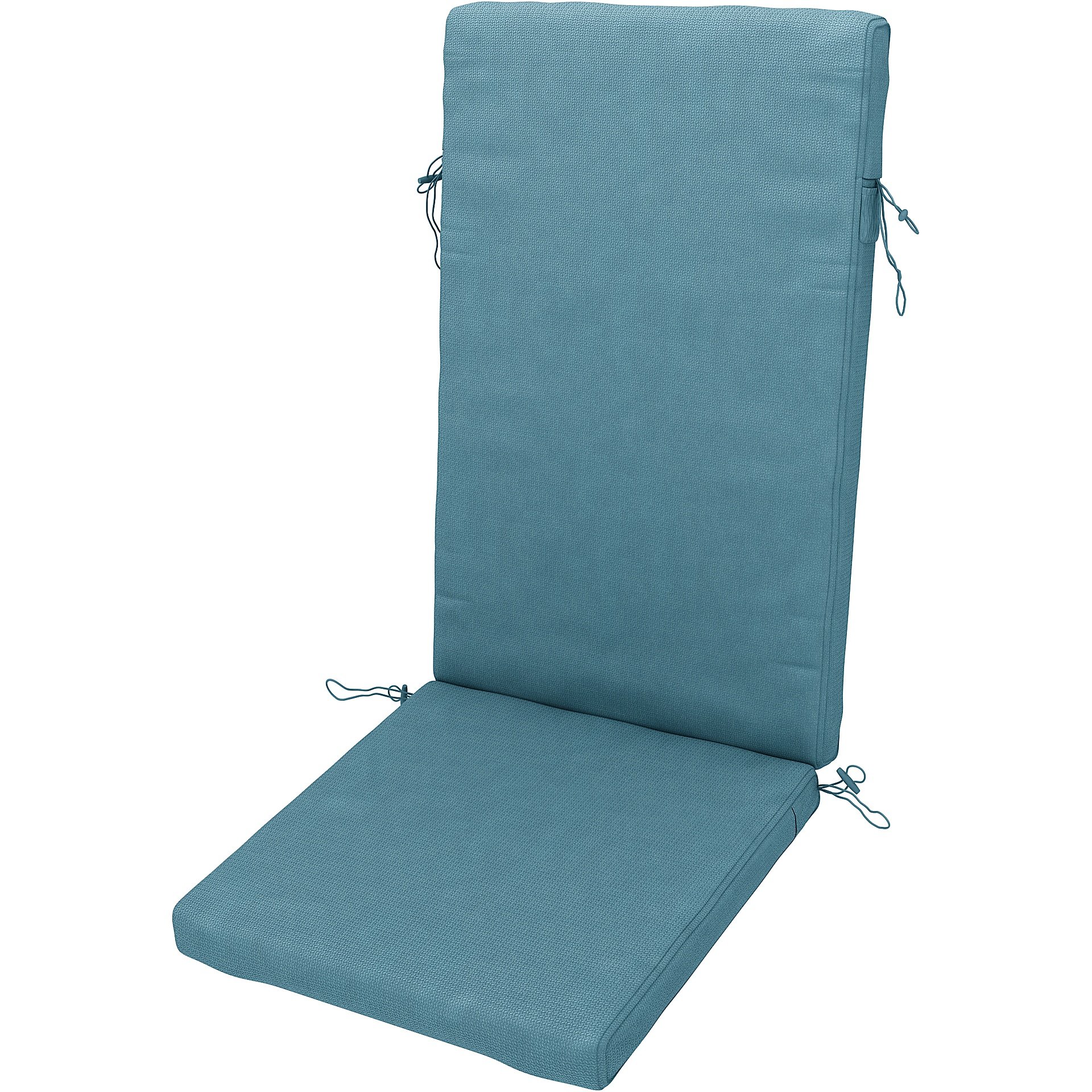 IKEA - Duvholmen Position Chair Cushion Cover , Dusk Blue, Outdoor - Bemz