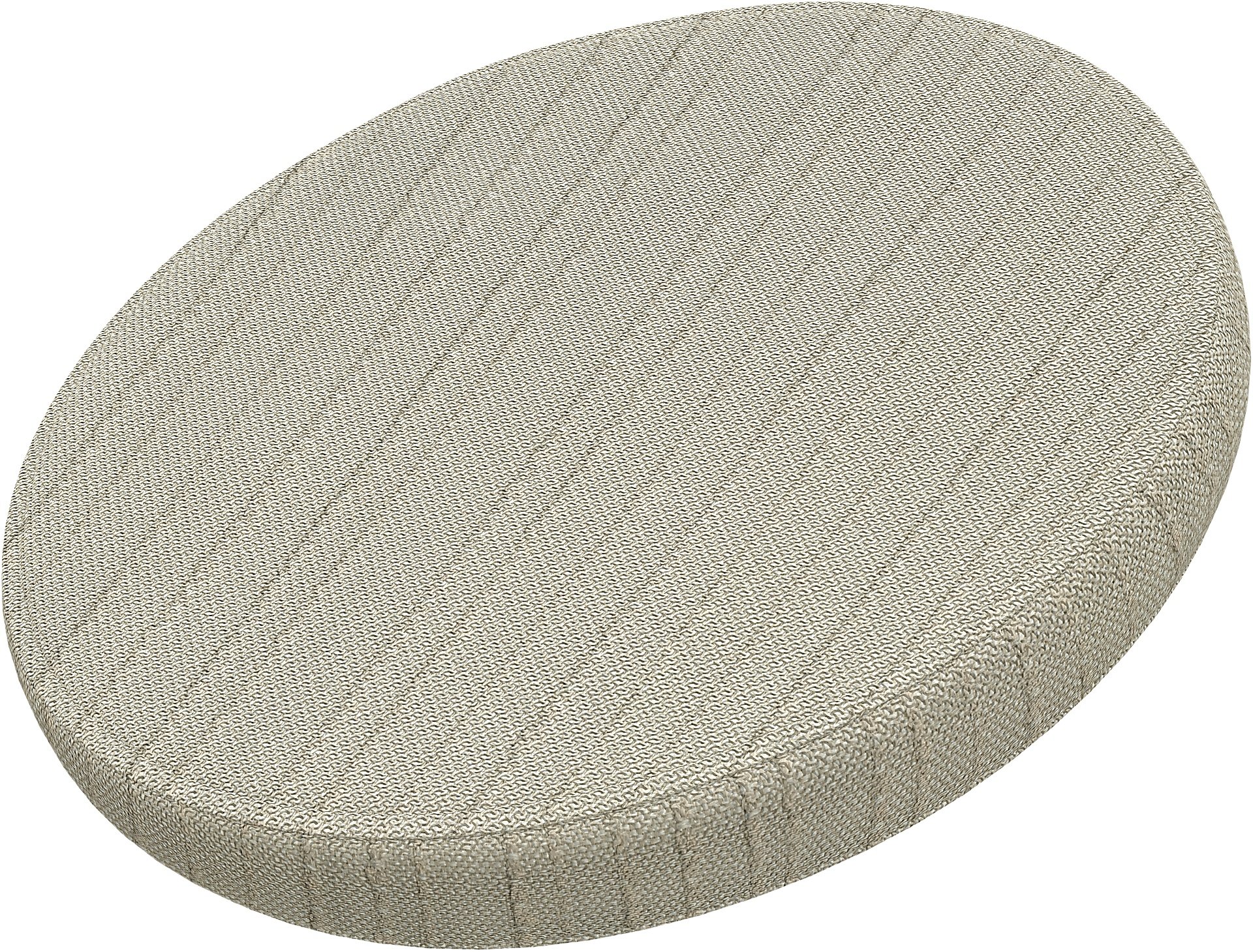 IKEA - Froson/Duvholmen Chair Seat Cushion Round Cover , Sand Beige, Outdoor - Bemz