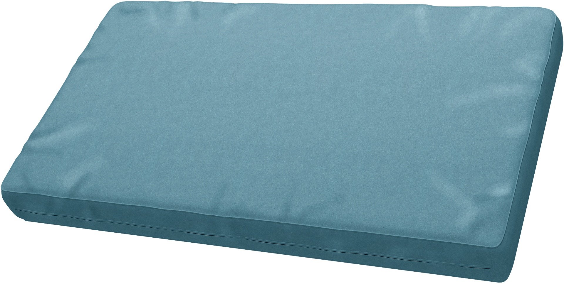 IKEA - Duvholmen Extra Wide Back Cushion Cover , Dusk Blue, Outdoor - Bemz