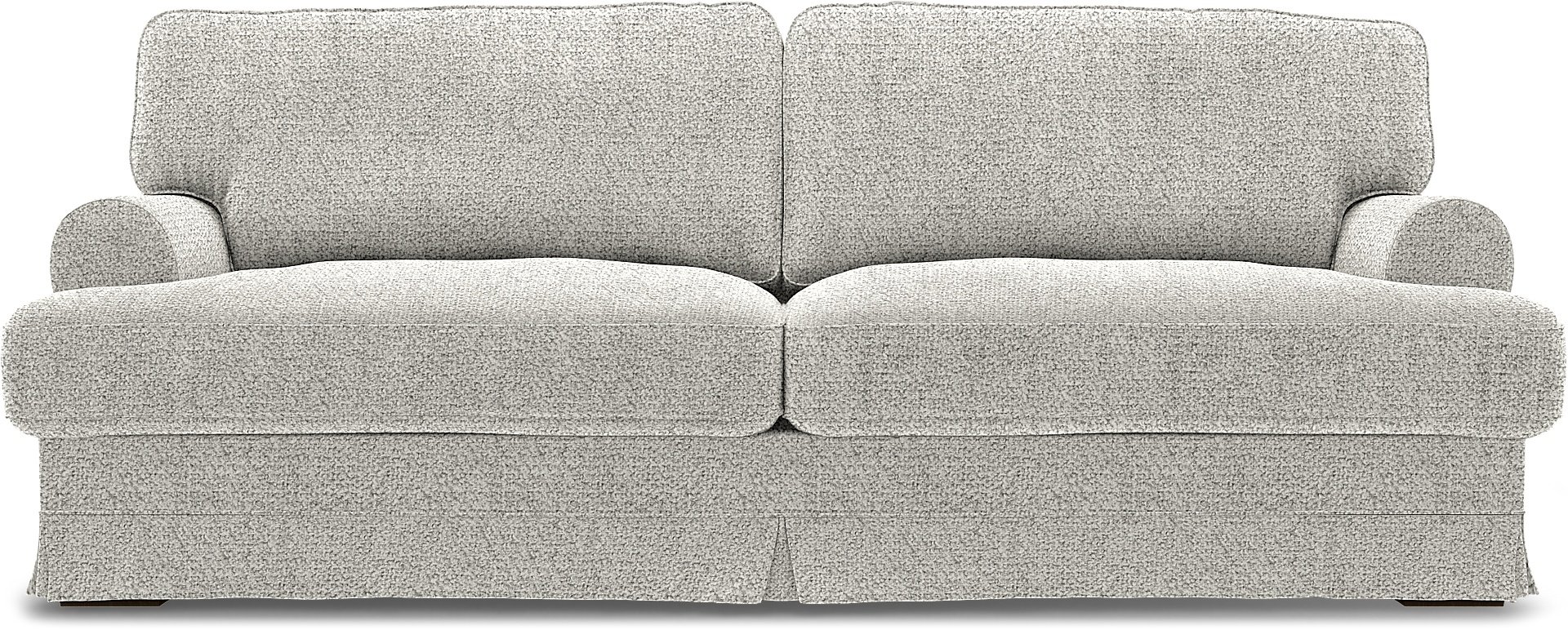 IKEA - Ekeskog 3 Seater Sofa Cover, Driftwood, Boucle & Texture - Bemz