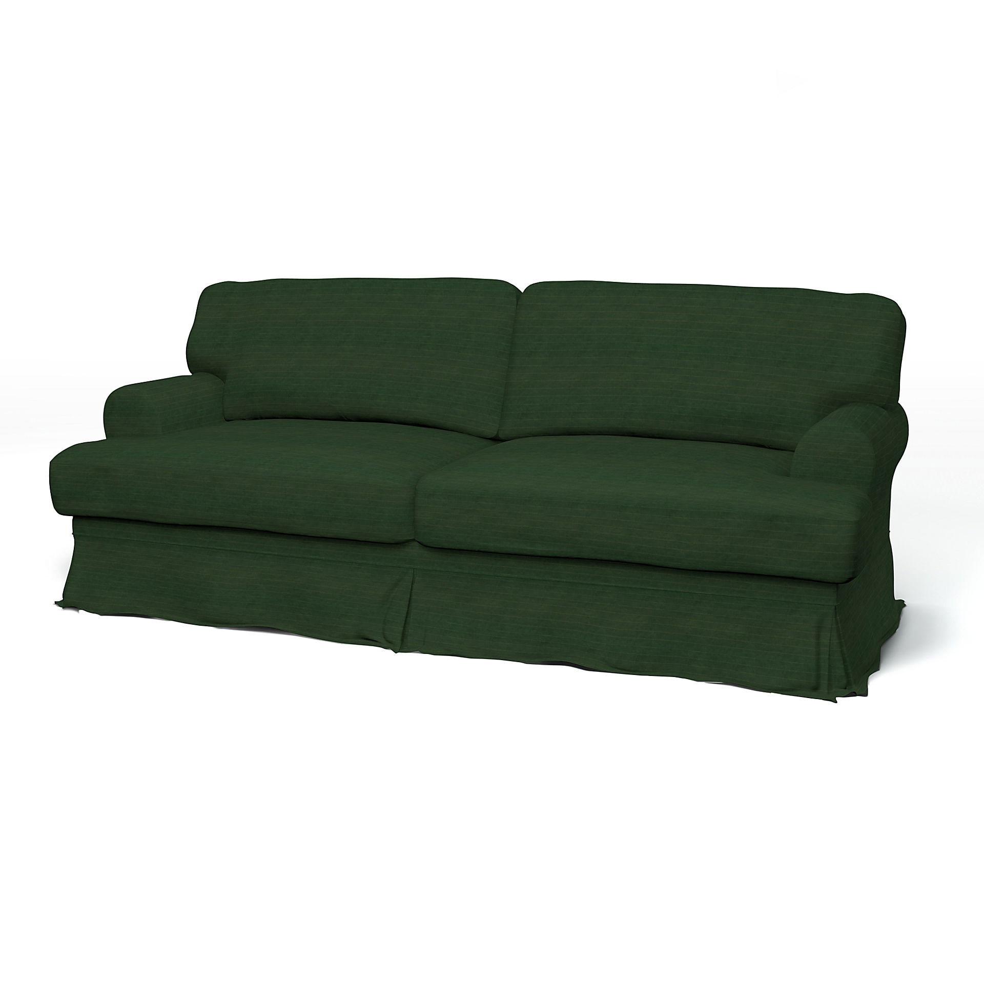 Bemz IKEA - Hoes voor 3-zitsbank Ekeskog, Deep Green, DE NATURES’ PALETTE COLLECTION VAN 