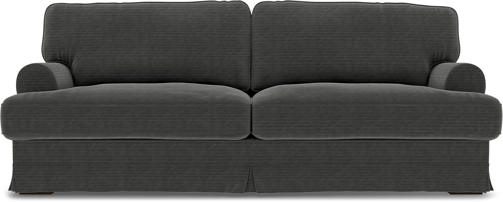 IKEA - Ekeskog 3 Seater Sofa Cover, Licorice, Corduroy - Bemz