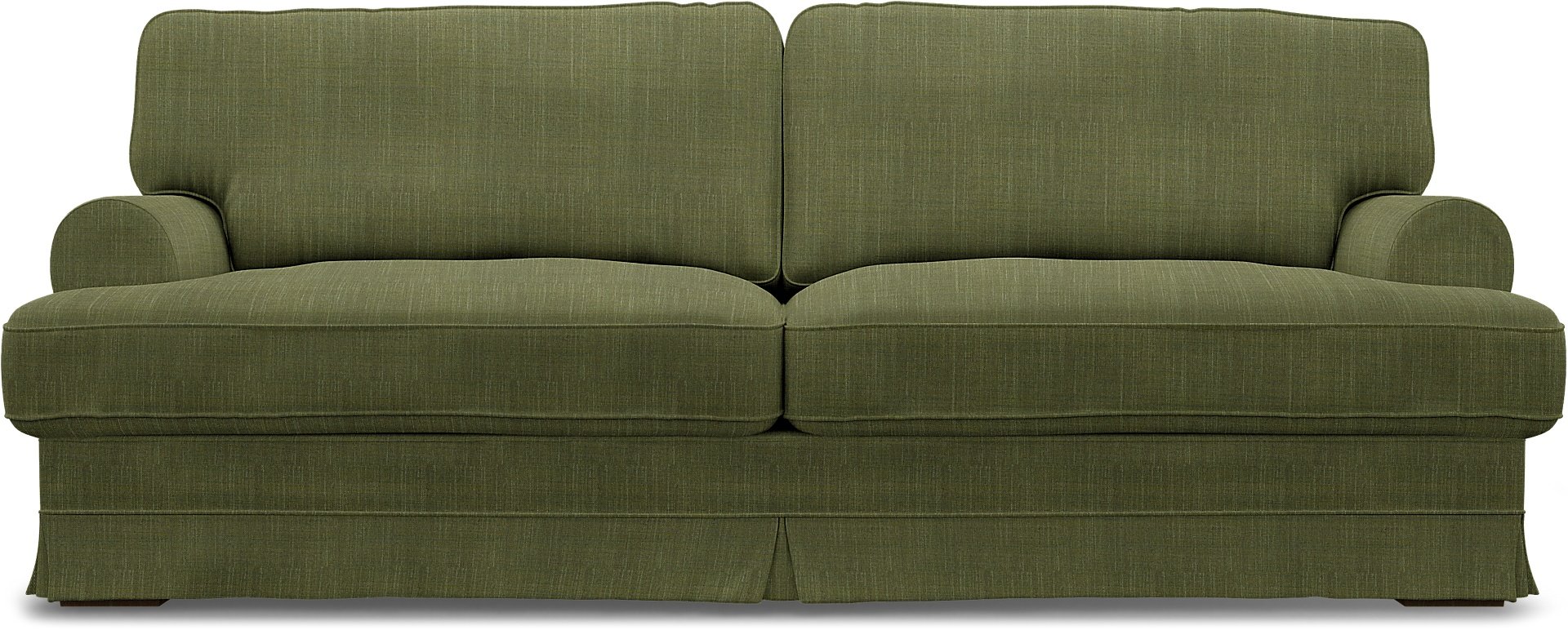 IKEA - Ekeskog 3 Seater Sofa Cover, Moss Green, Boucle & Texture - Bemz