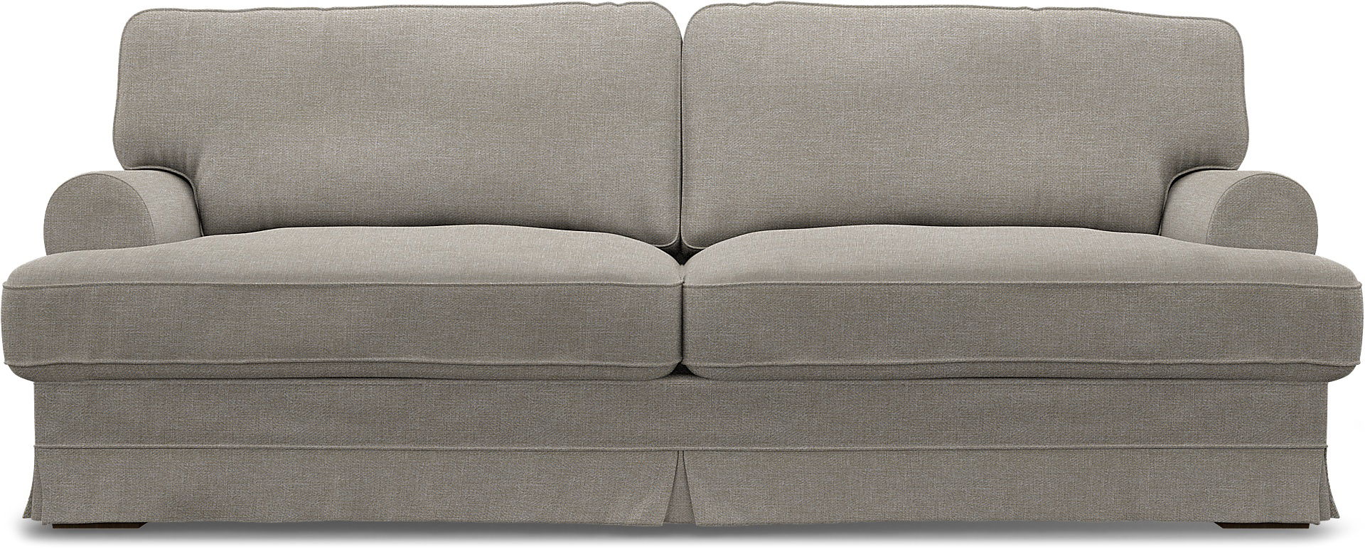IKEA - Ekeskog 3 Seater Sofa Cover, Greige, Bouclé & Texture - Bemz