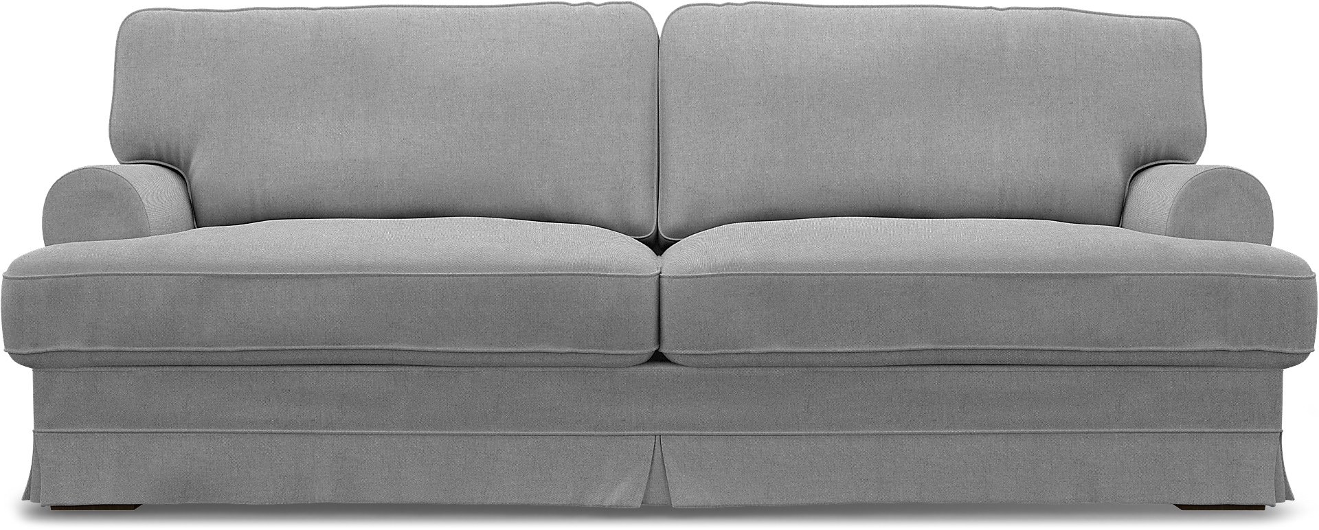IKEA - Ekeskog 3 Seater Sofa Cover, Graphite, Linen - Bemz