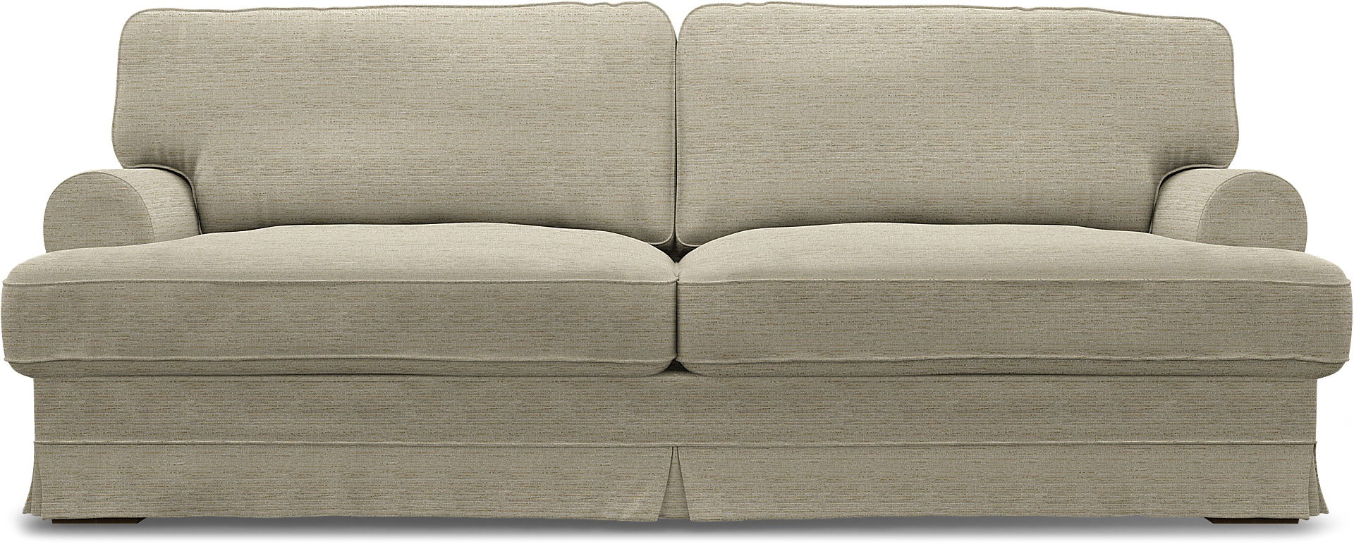 IKEA - Ekeskog 3 Seater Sofa Cover, Light Sand, Bouclé & Texture - Bemz