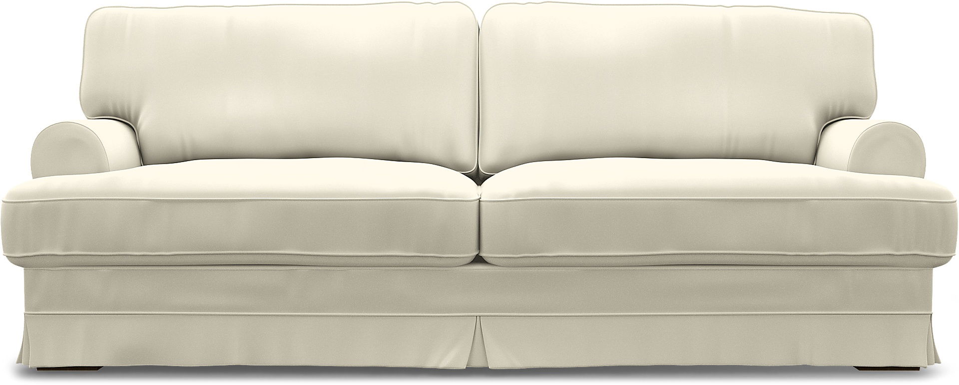IKEA - Ekeskog 3 Seater Sofa Cover, Tofu, Cotton - Bemz