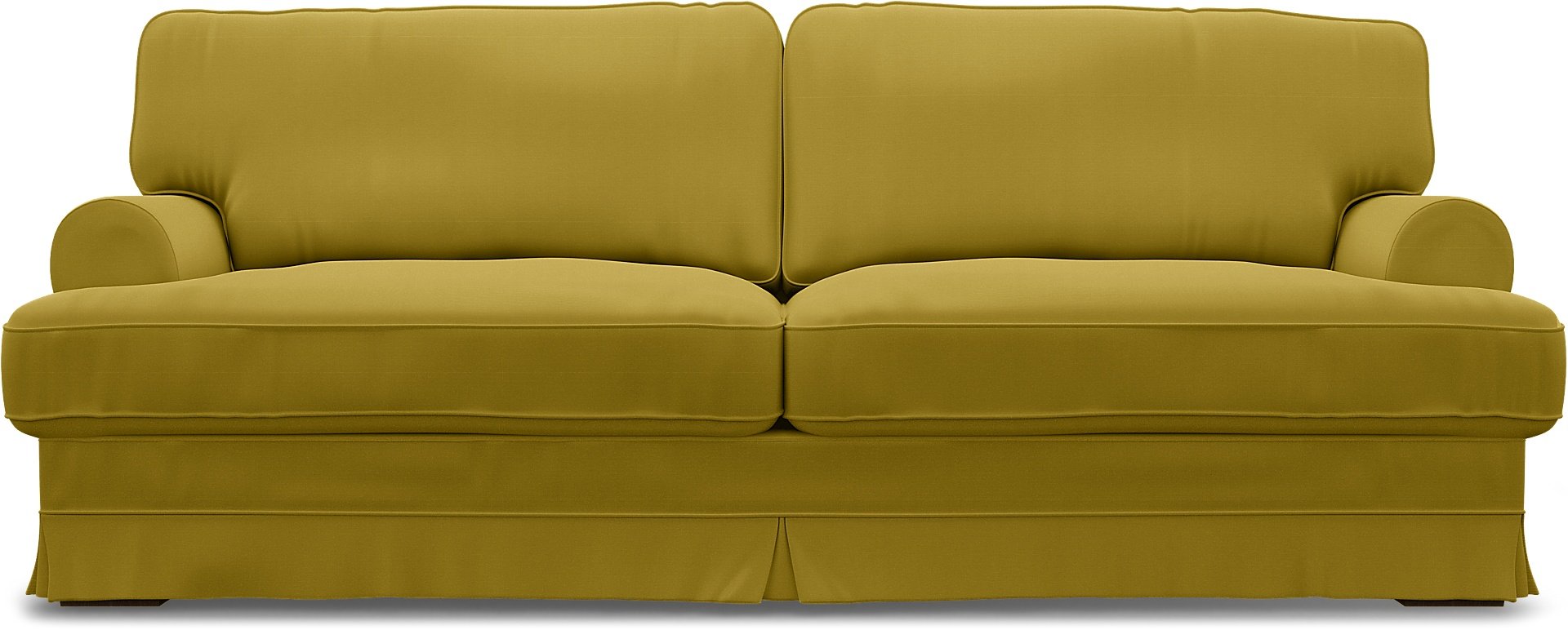 IKEA - Ekeskog 3 Seater Sofa Cover, Olive Oil, Cotton - Bemz