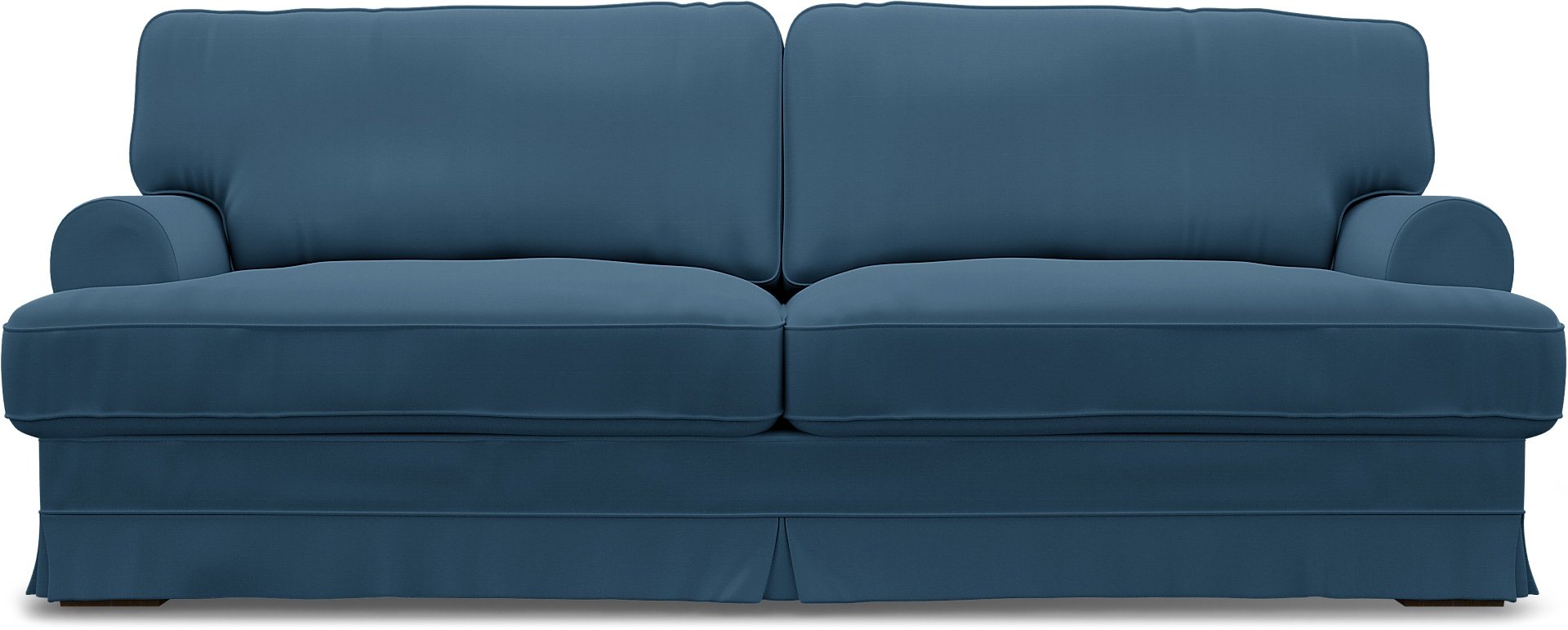 IKEA - Ekeskog 3 Seater Sofa Cover, Real Teal, Cotton - Bemz