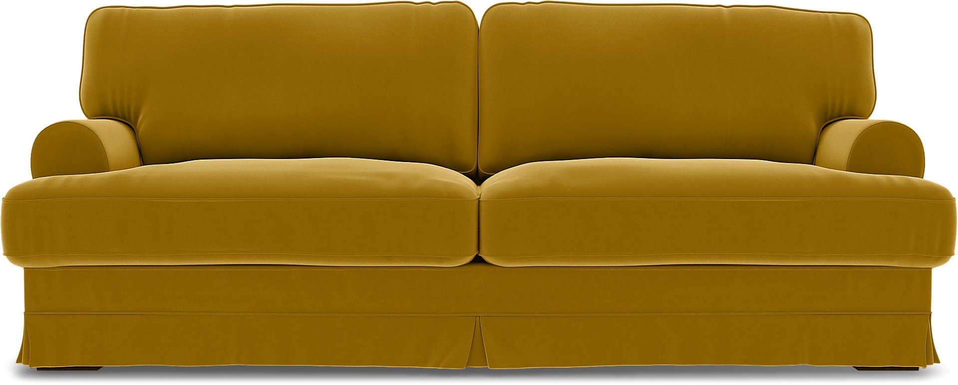 IKEA - Ekeskog 3 Seater Sofa Cover, Dijon, Velvet - Bemz