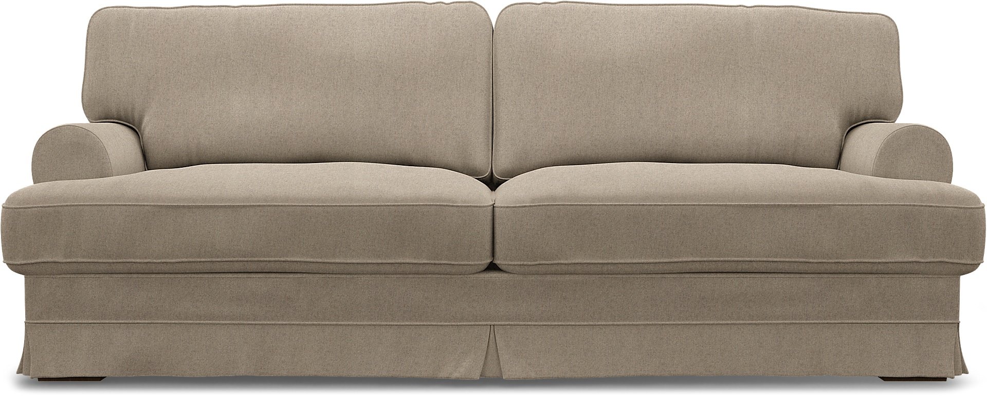 IKEA - Ekeskog 3 Seater Sofa Cover, Birch, Wool - Bemz