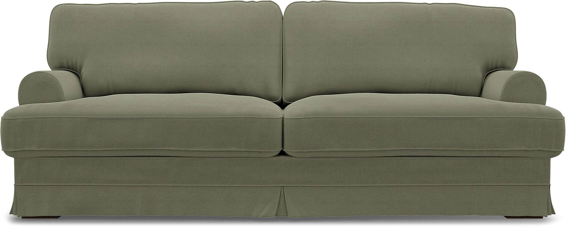IKEA - Ekeskog 3 Seater Sofa Cover, Sage, Linen - Bemz