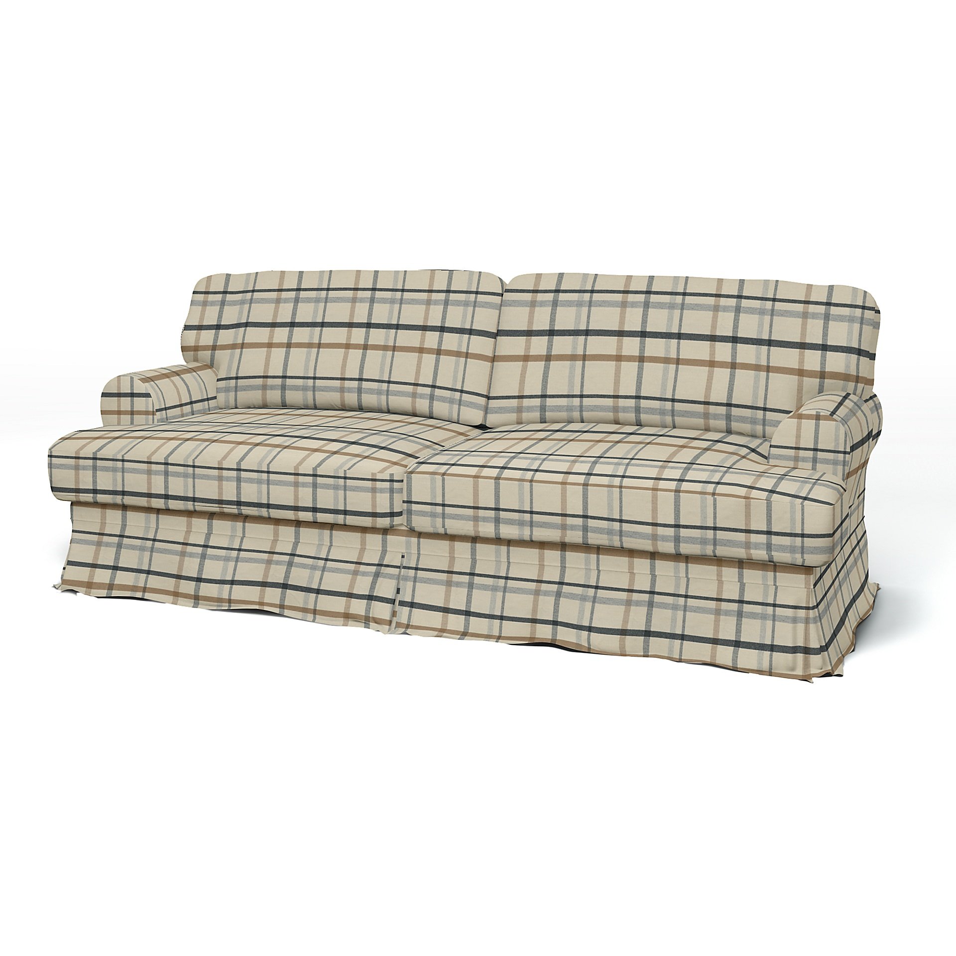 IKEA - Ekeskog Sofa Bed Cover, Fawn Brown, Wool - Bemz