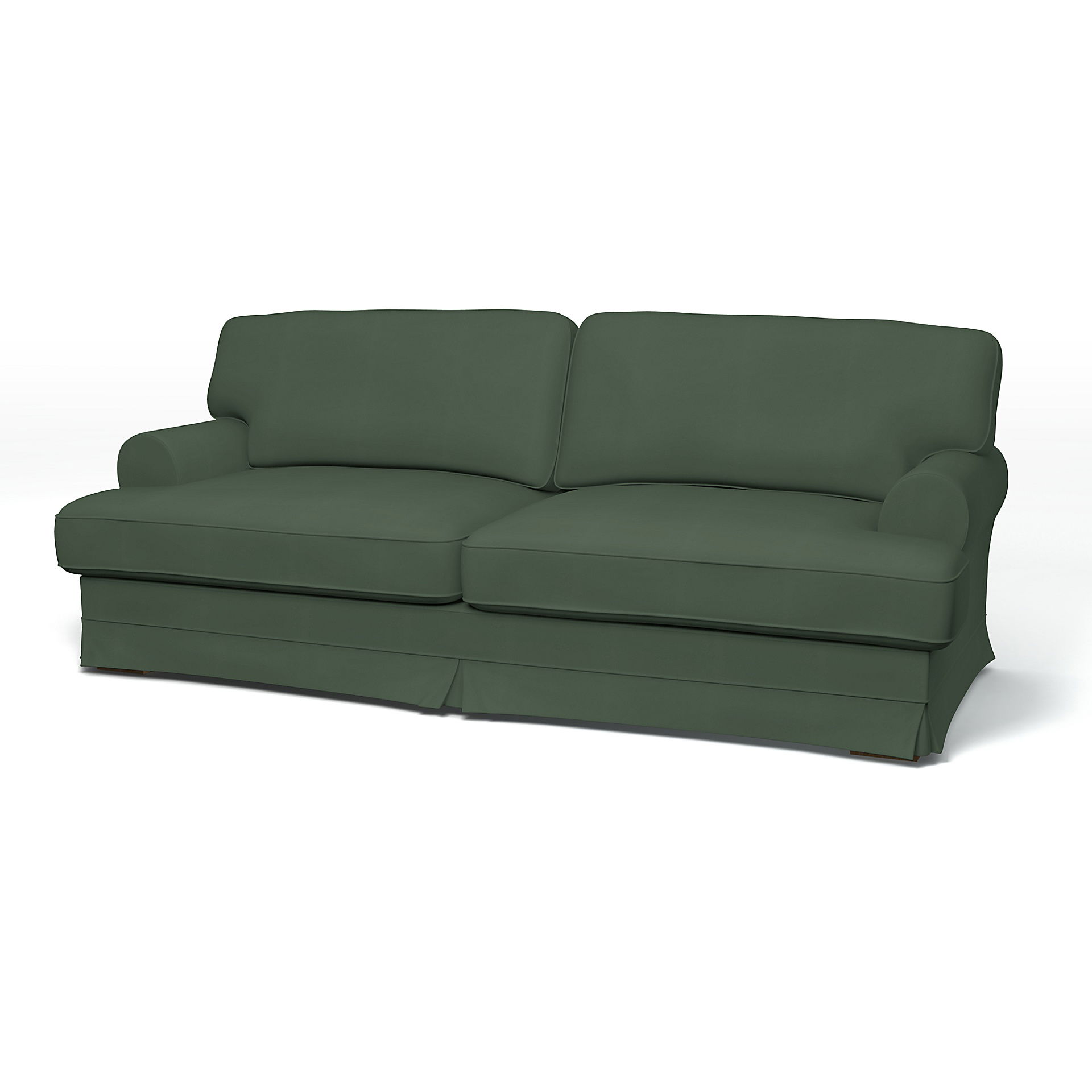 IKEA - Ekeskog Sofa Bed Cover, Thyme, Cotton - Bemz