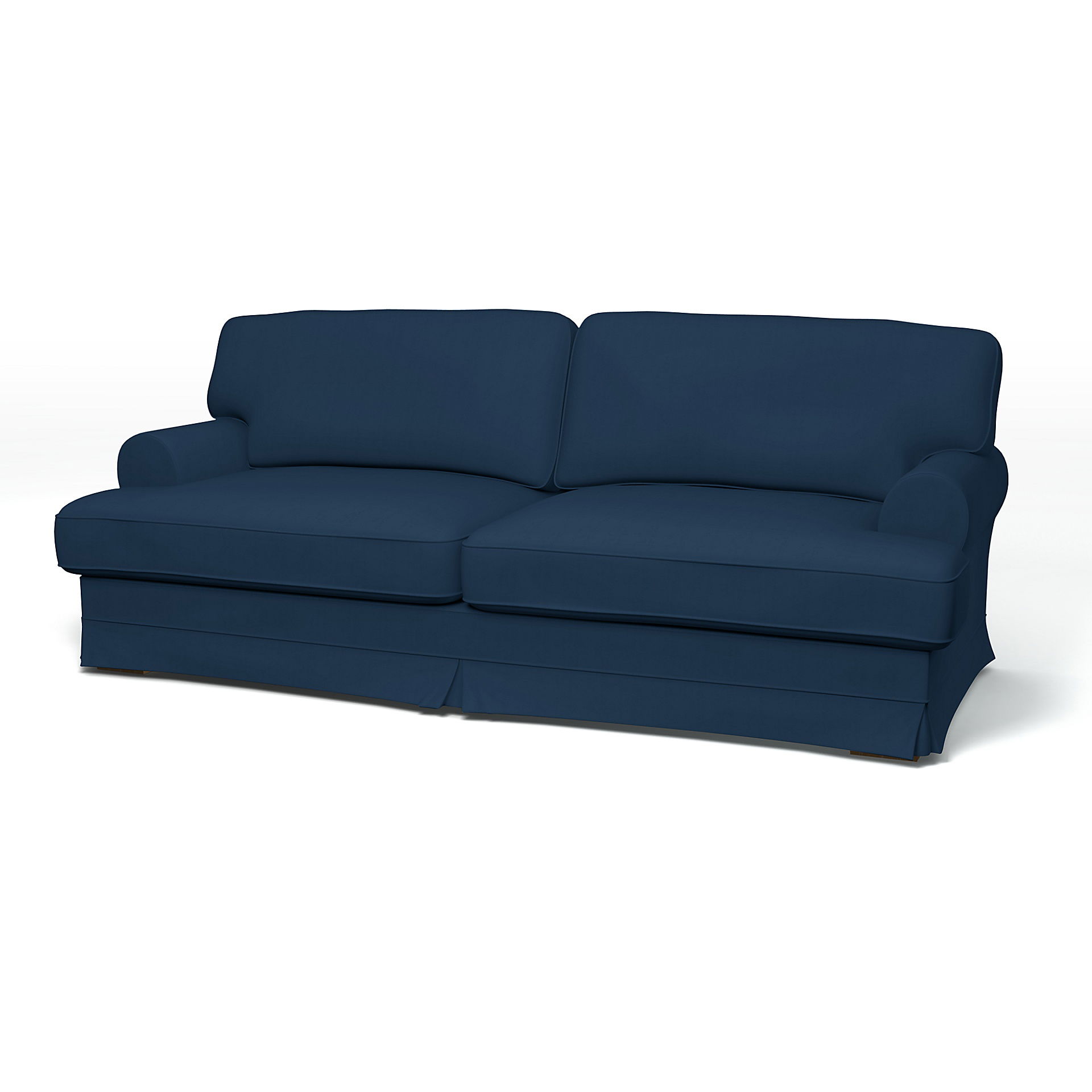 IKEA - Ekeskog Sofa Bed Cover, Deep Navy Blue, Cotton - Bemz