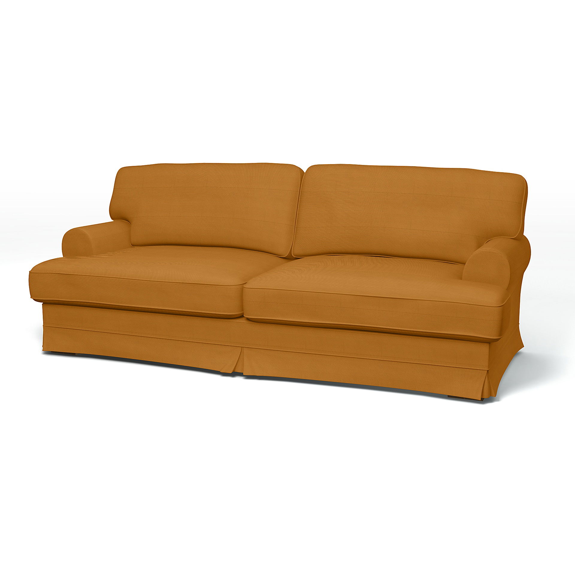 IKEA - Ekeskog Sofa Bed Cover, Saffron, Corduroy - Bemz