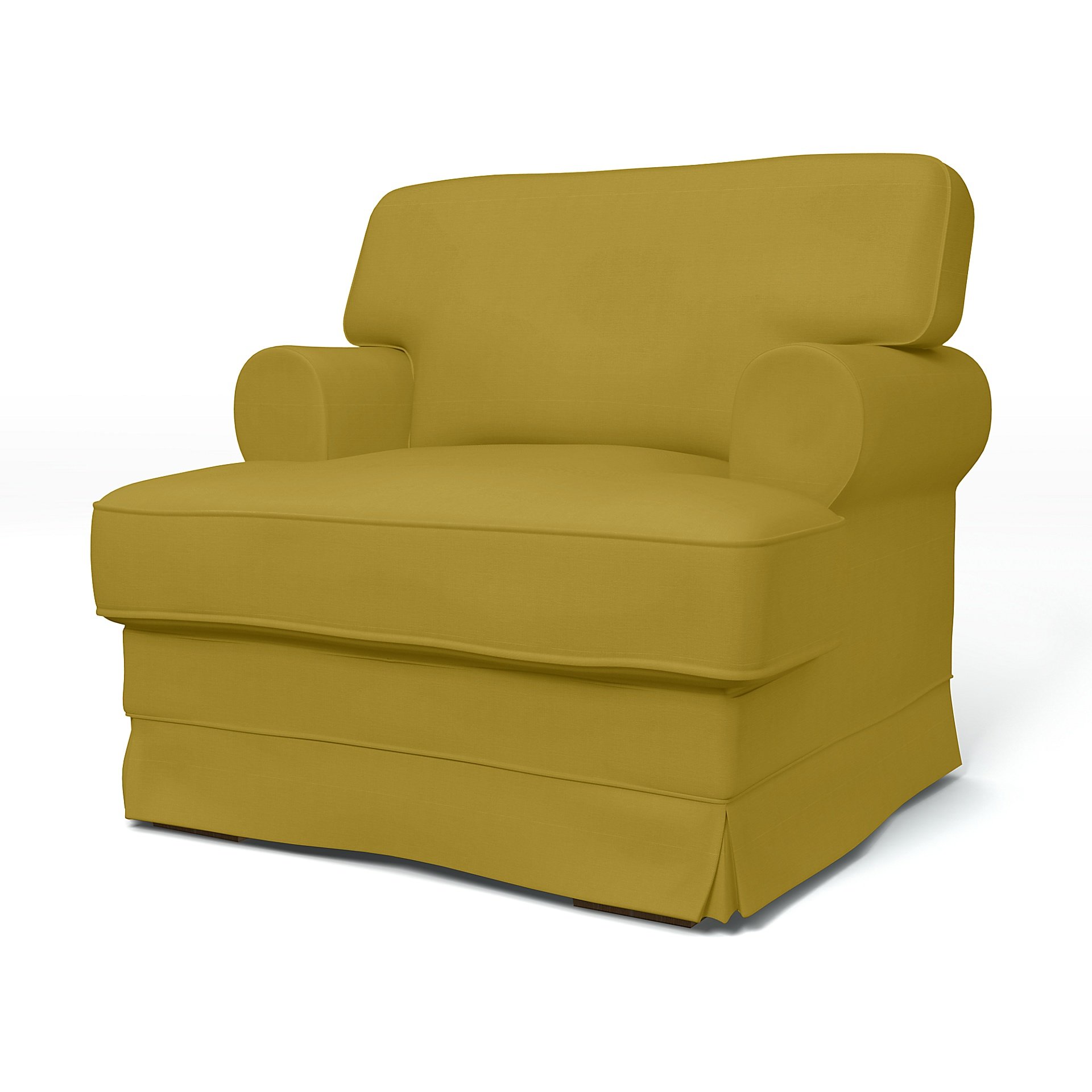 IKEA - Ekeskog Armchair Cover, Olive Oil, Cotton - Bemz