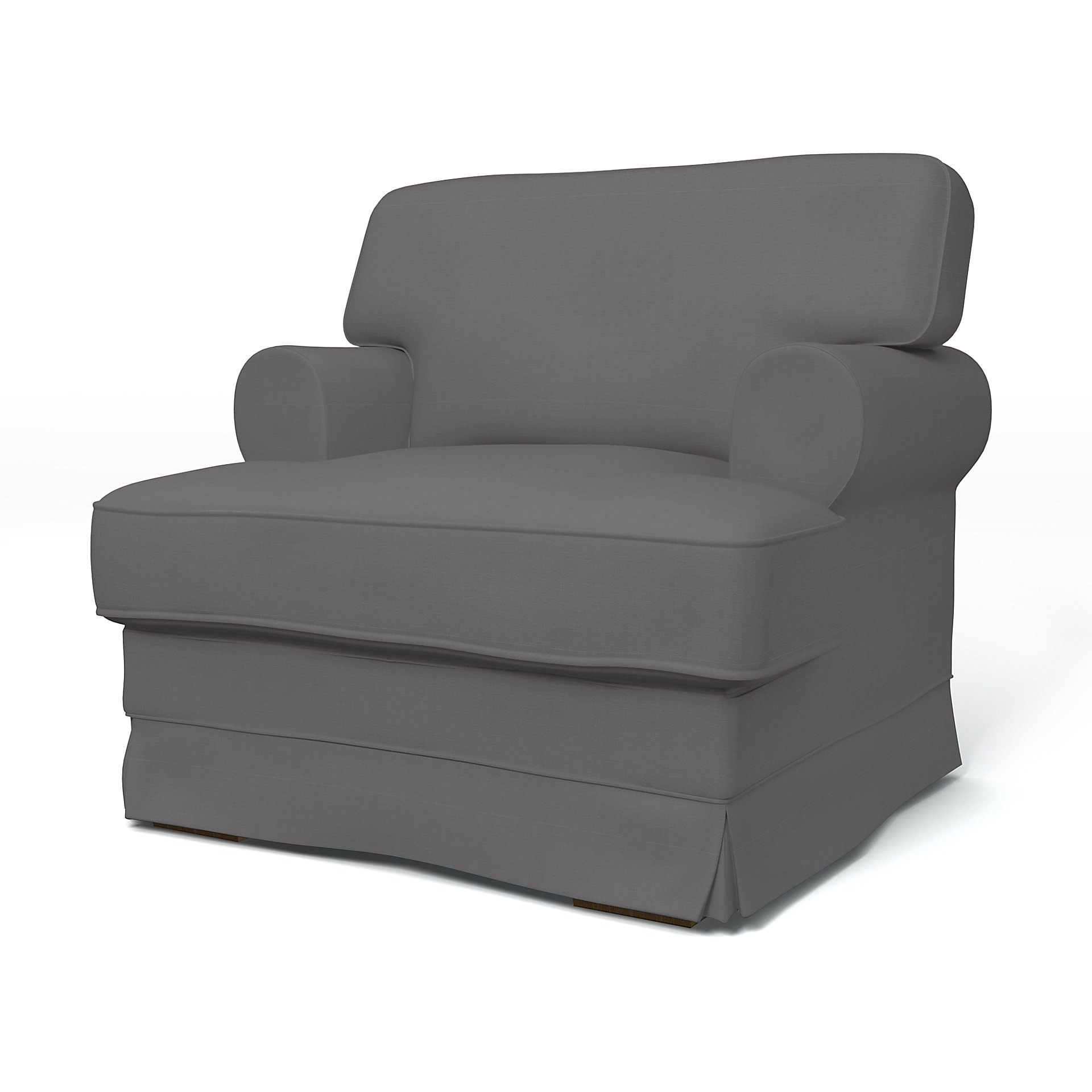 IKEA - Ekeskog Armchair Cover, Smoked Pearl, Cotton - Bemz