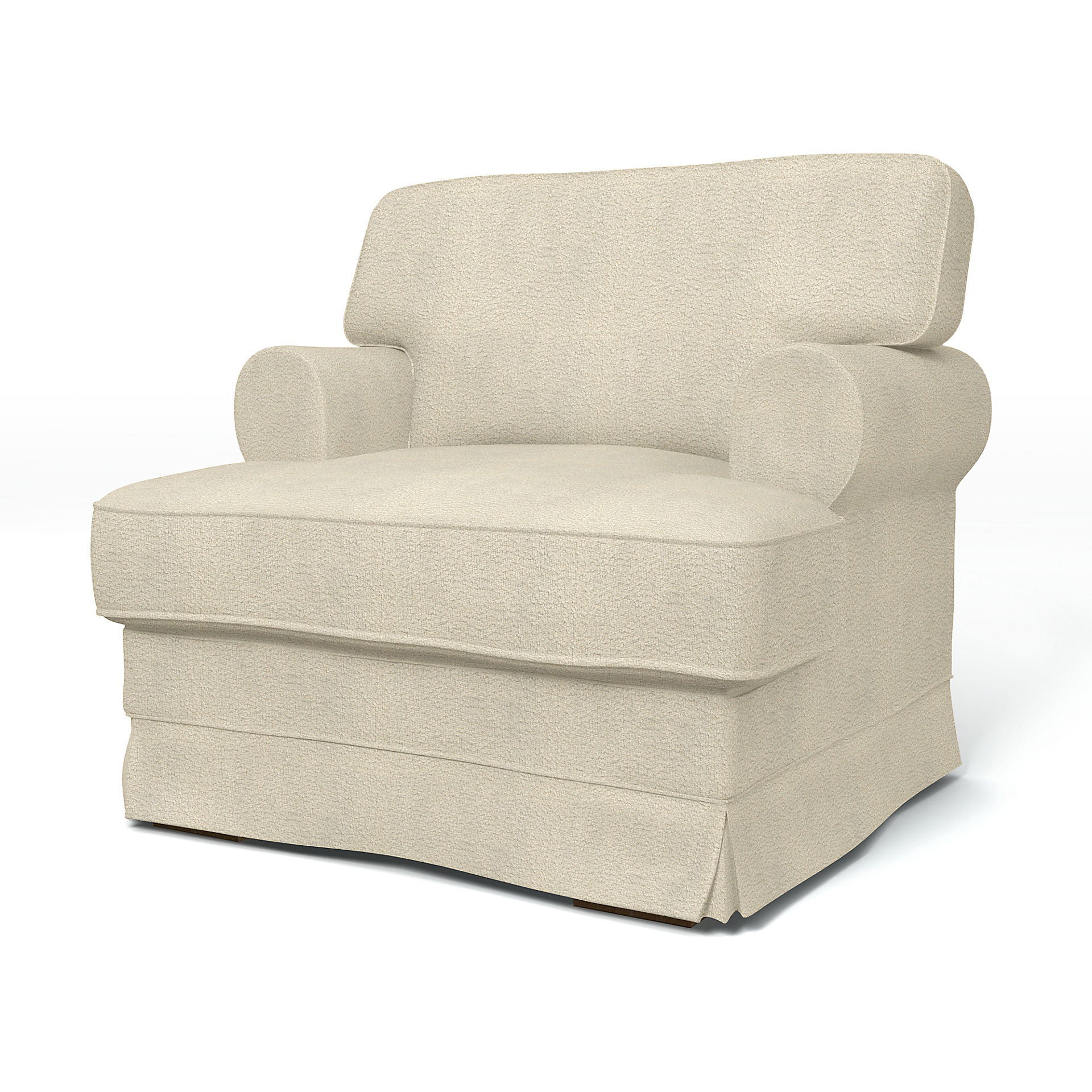 Bemz IKEA - Hoes voor fauteuil Ekeskog, Natural White, DE NATURES’ PALETTE COLLECTION VAN 