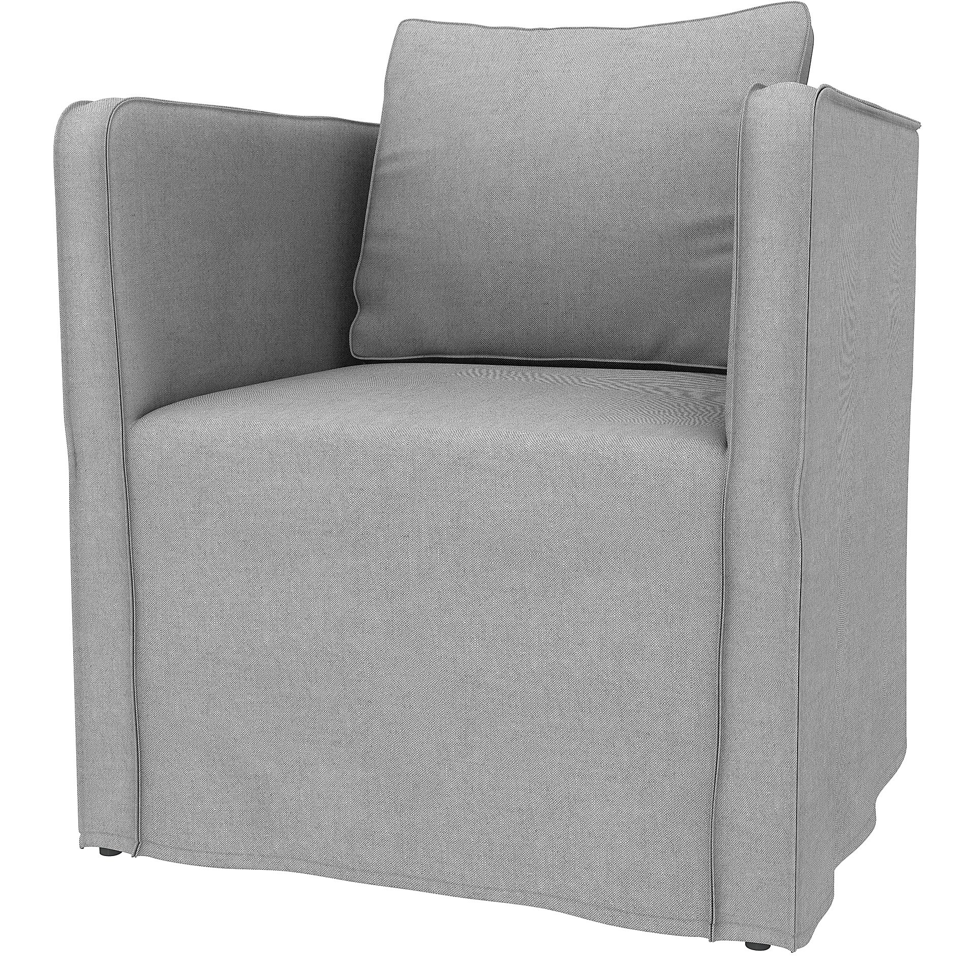 IKEA - Ekero armchair cover, Graphite, Linen - Bemz