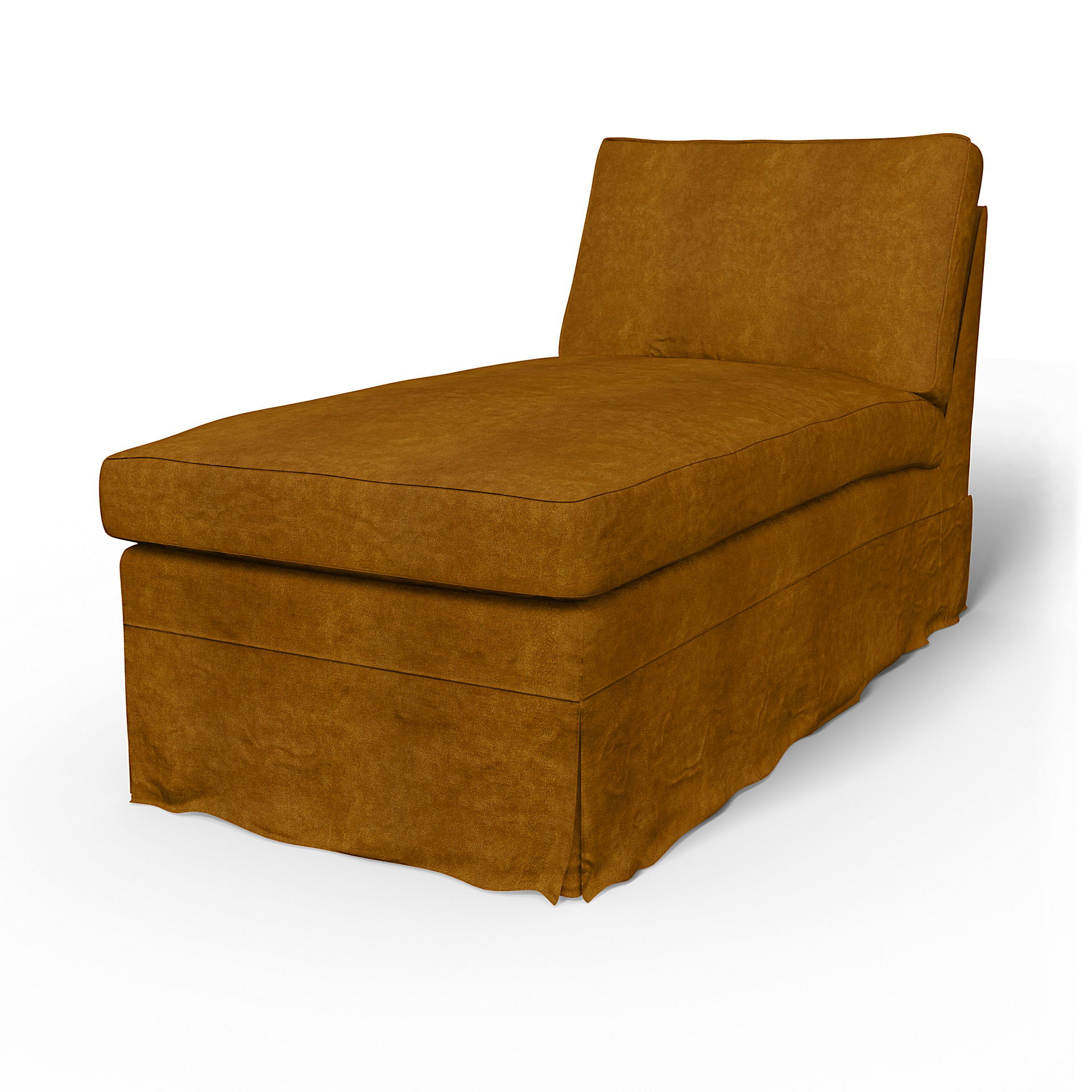 Bemz IKEA - Hoes voor chaise longue Ektorp, Gold, DE NATURES’ PALETTE COLLECTION VAN 