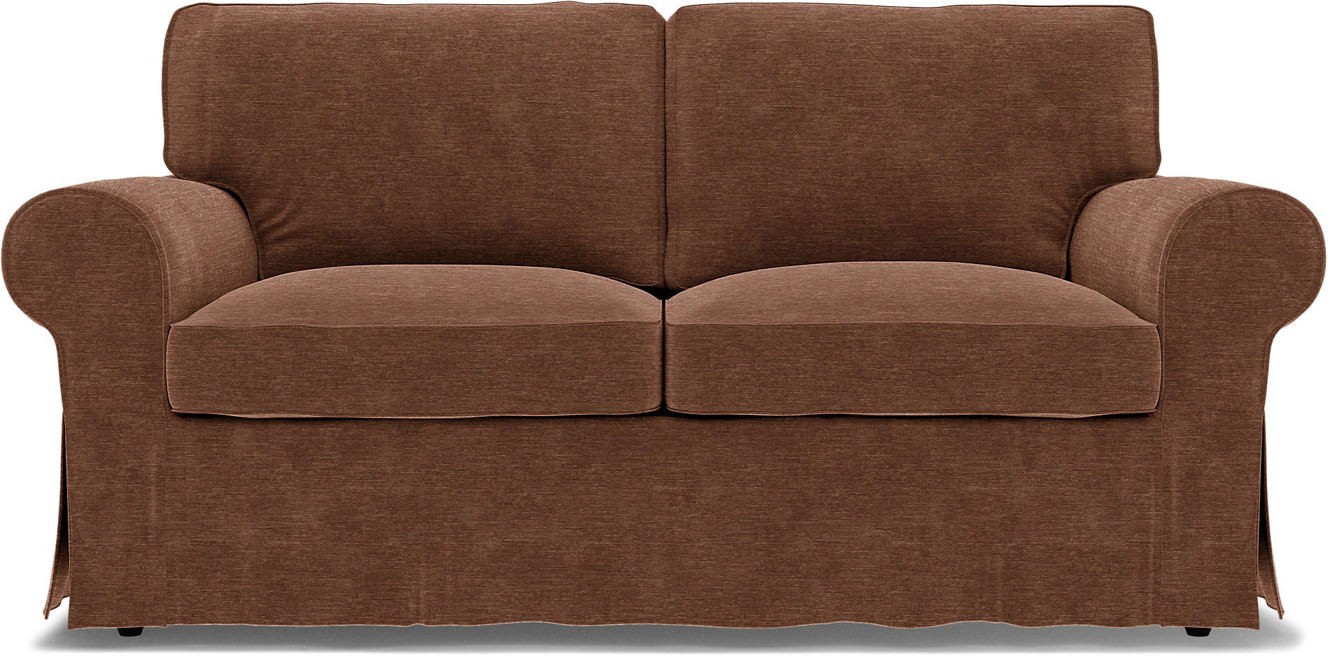 IKEA - Överdrag till Ektorp 2-sitssoffa, Vintage Rose, Sammet - Bemz
