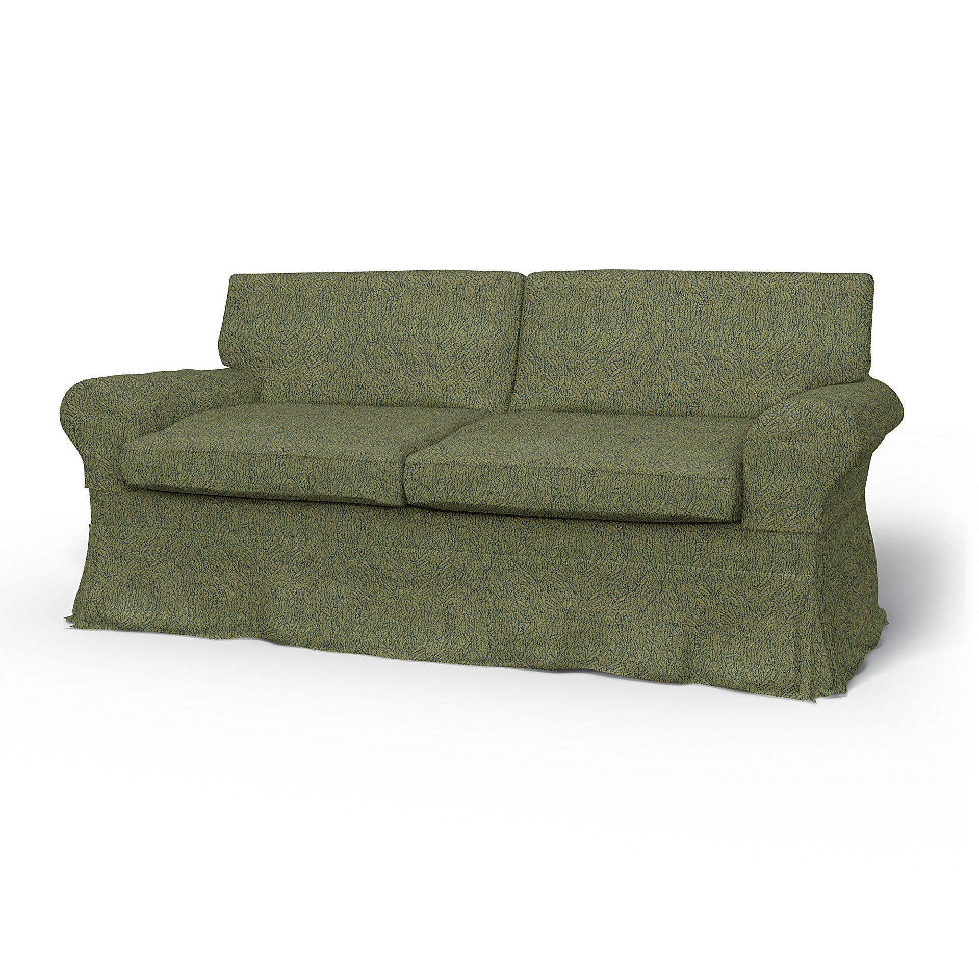 Bemz IKEA - Hoes voor 2-zitsslaapbank Ektorp, Green, DE NATURES’ PALETTE COLLECTION VAN 